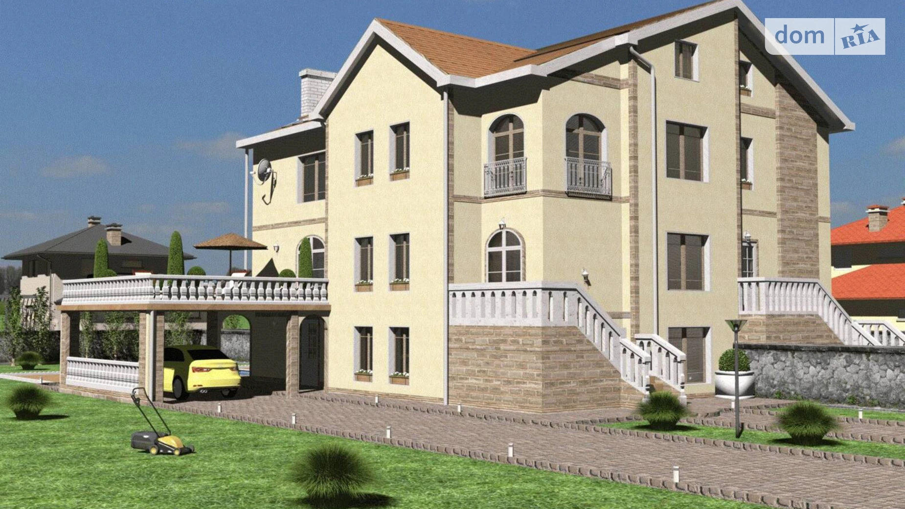Продается дом на 3 этажа 320 кв. м с мебелью, цена: 75000 $ - фото 2