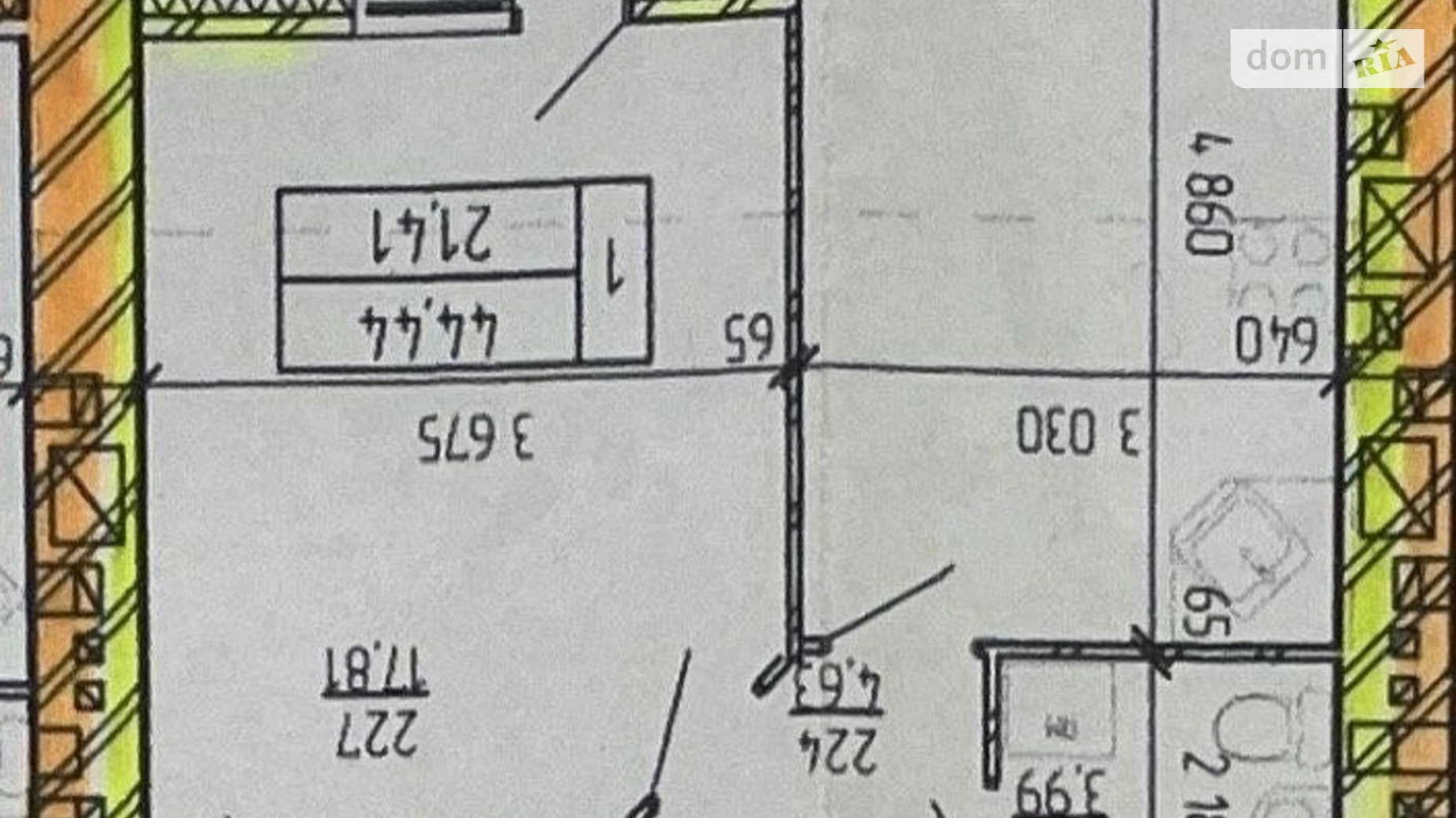Продается 1-комнатная квартира 46 кв. м в Хмельницком, цена: 36000 $ - фото 4