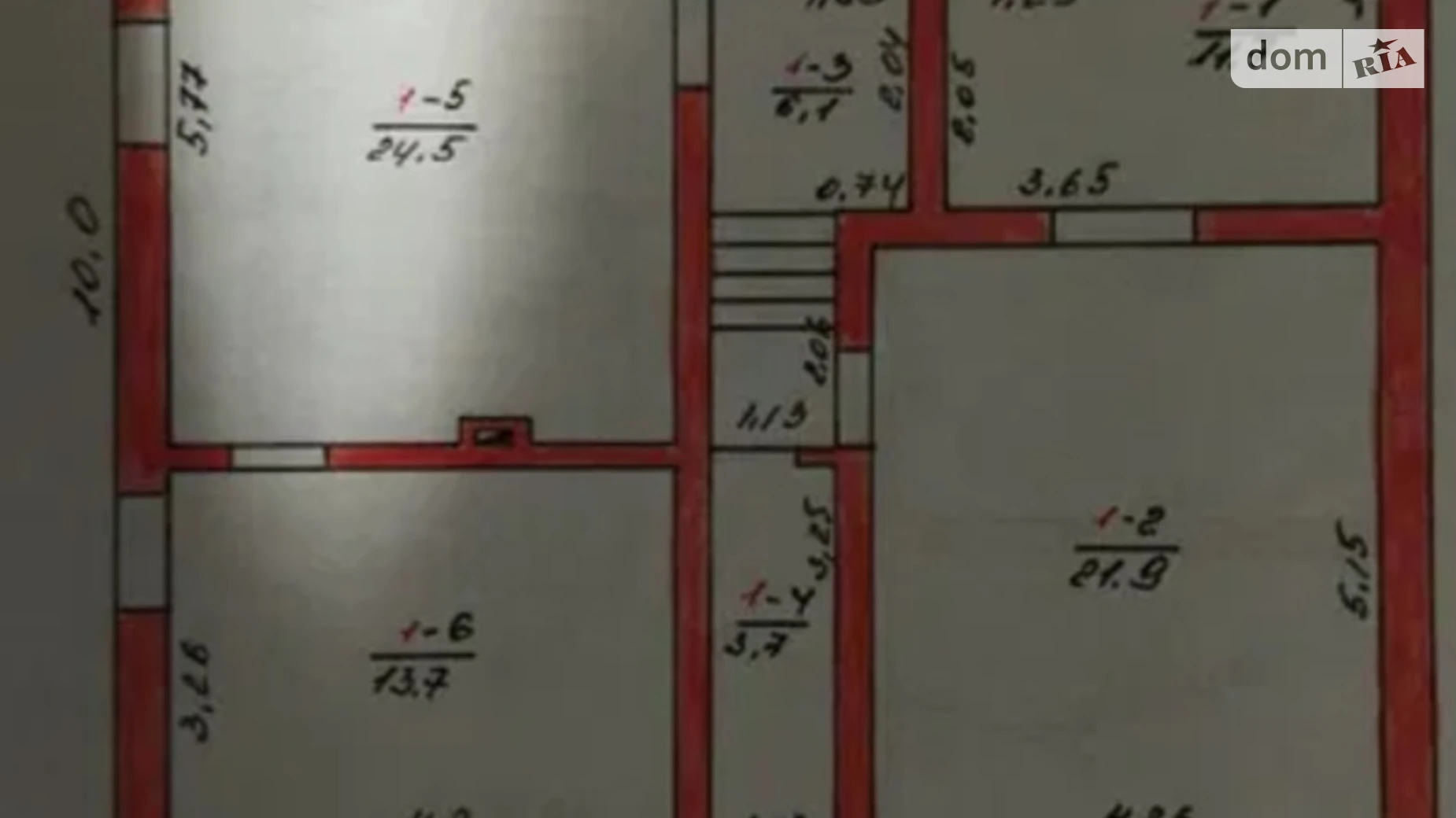 Продается дом на 3 этажа 100 кв. м с верандой, цена: 18000 $ - фото 4