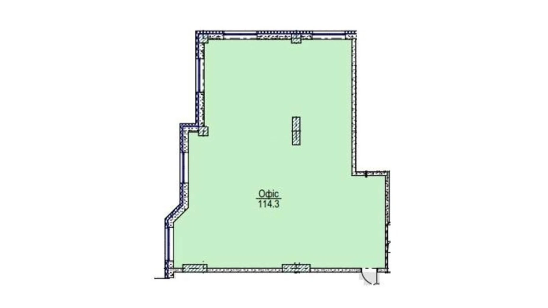 Продается офис 114.3 кв. м в бизнес-центре, цена: 137160 $ - фото 2