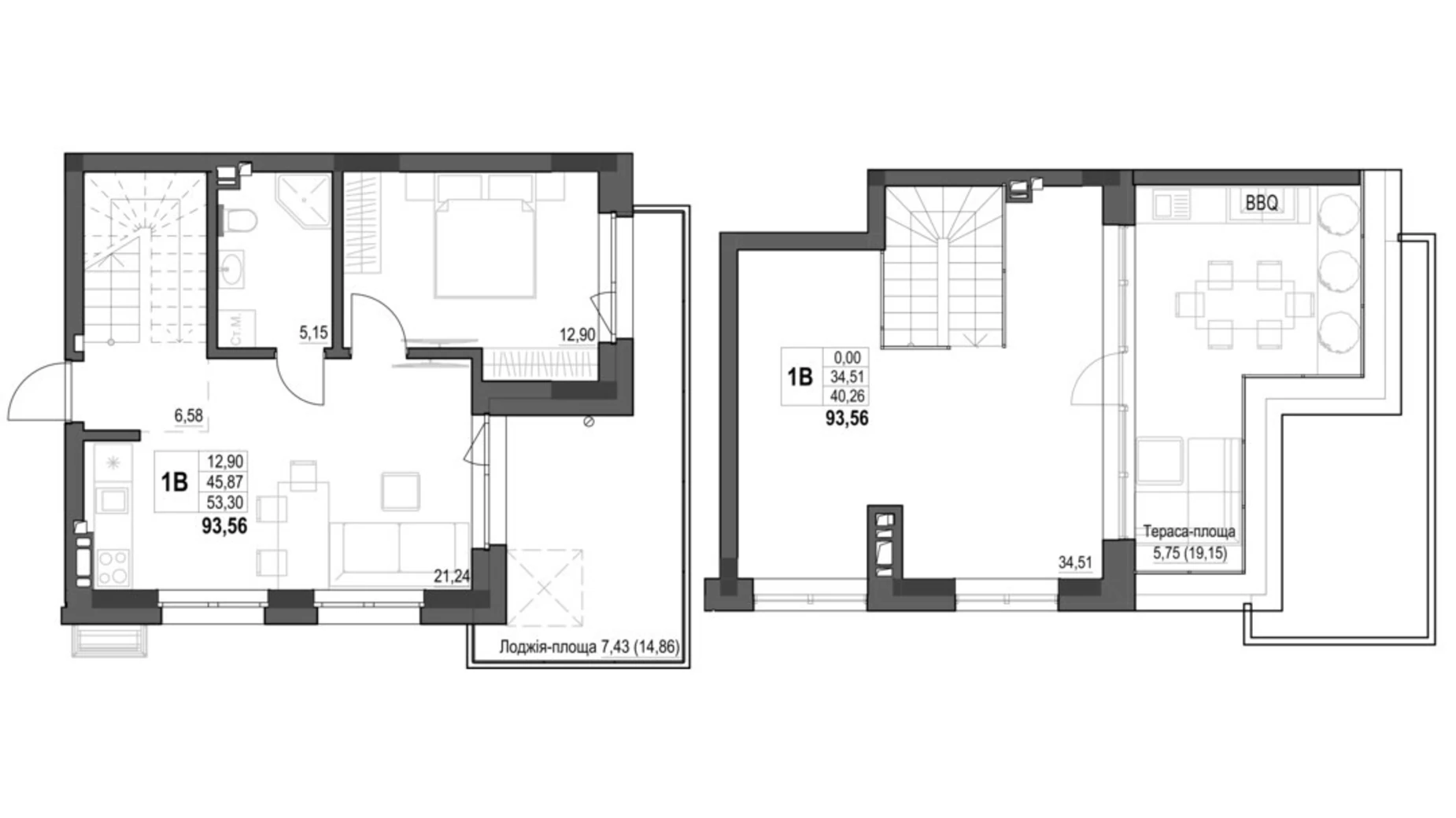 Продается 1-комнатная квартира 93.69 кв. м в Кропивницком - фото 2