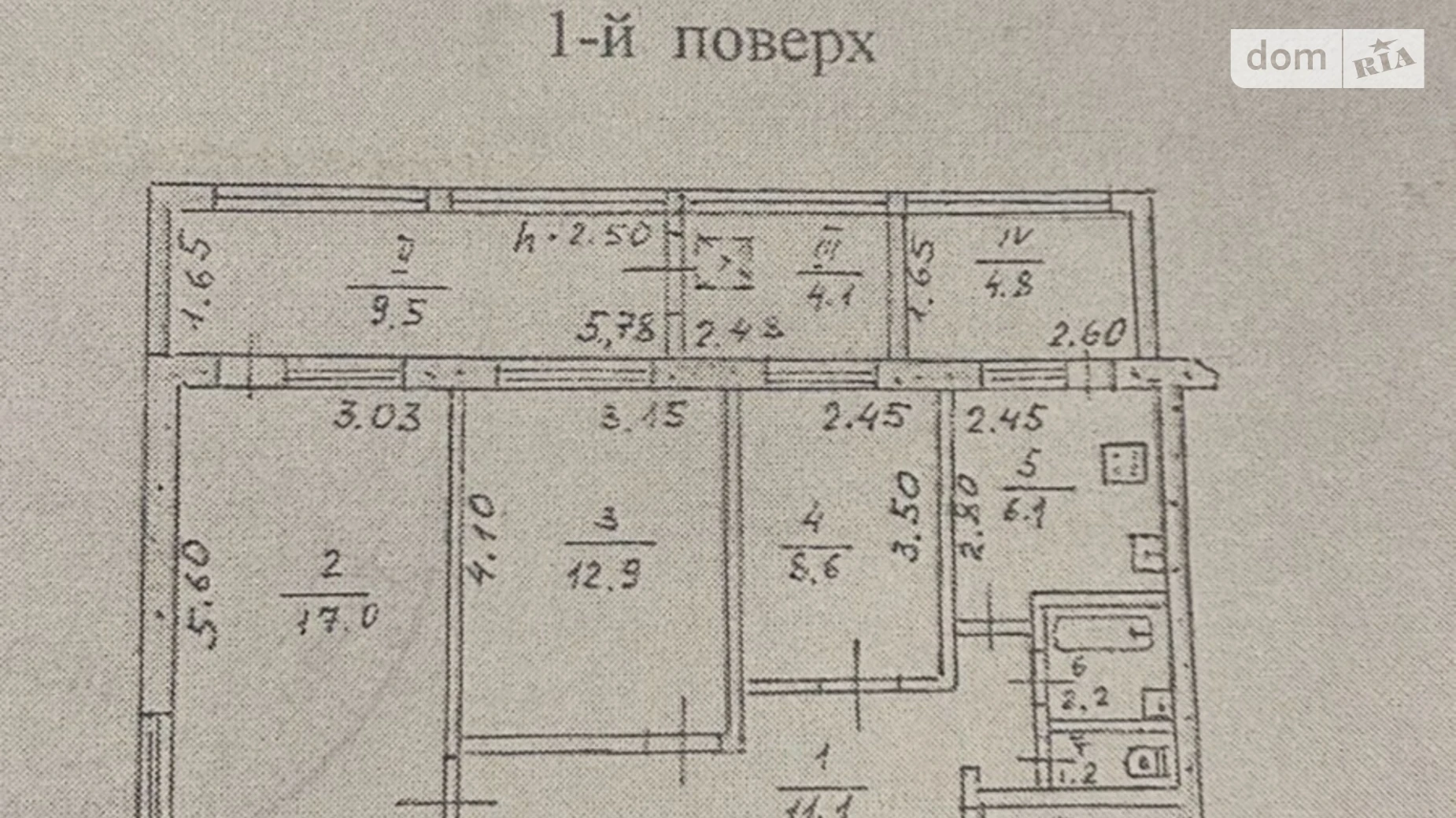 3-комнатная квартира 90 кв. м в Тернополе, ул. Довженко Александра, 5 - фото 3