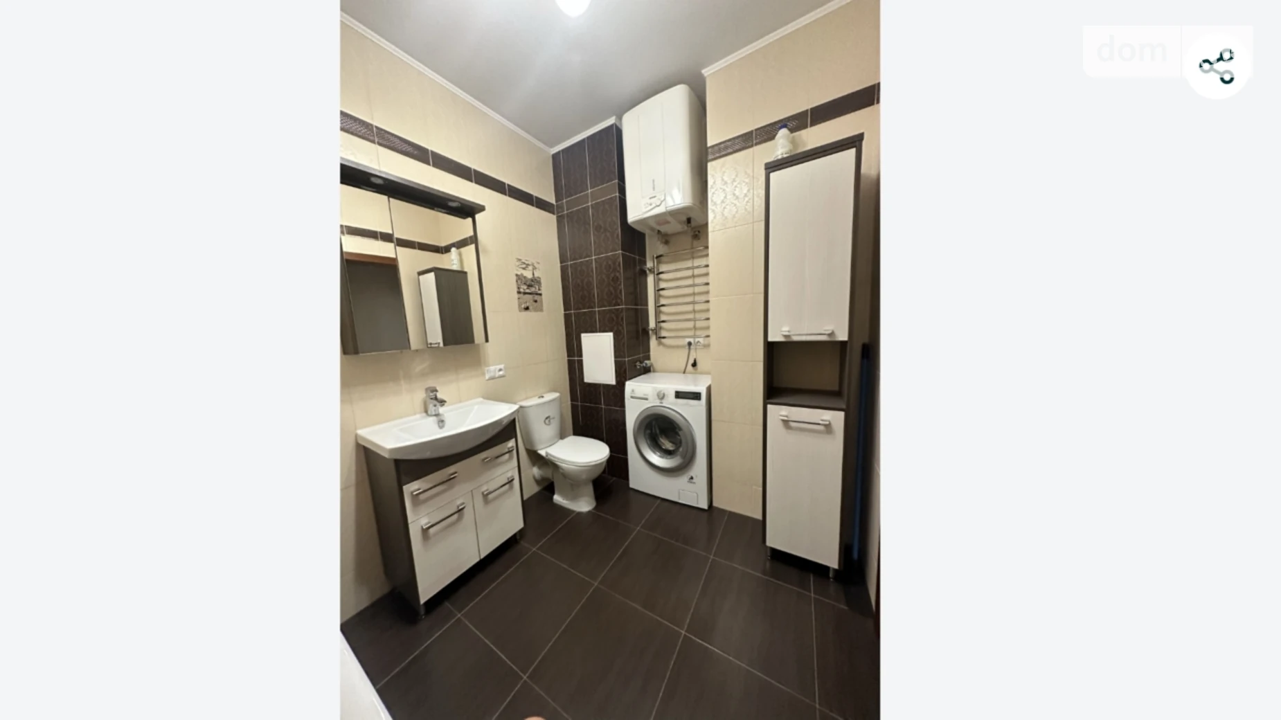 Здається в оренду 1-кімнатна квартира 48 кв. м у Києві, вул. Воскресенська, 14Е - фото 5