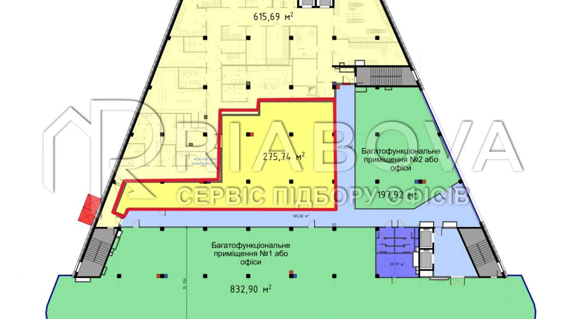 Здається в оренду офіс 275.74 кв. м в бізнес-центрі, цена: 4136 $ - фото 2