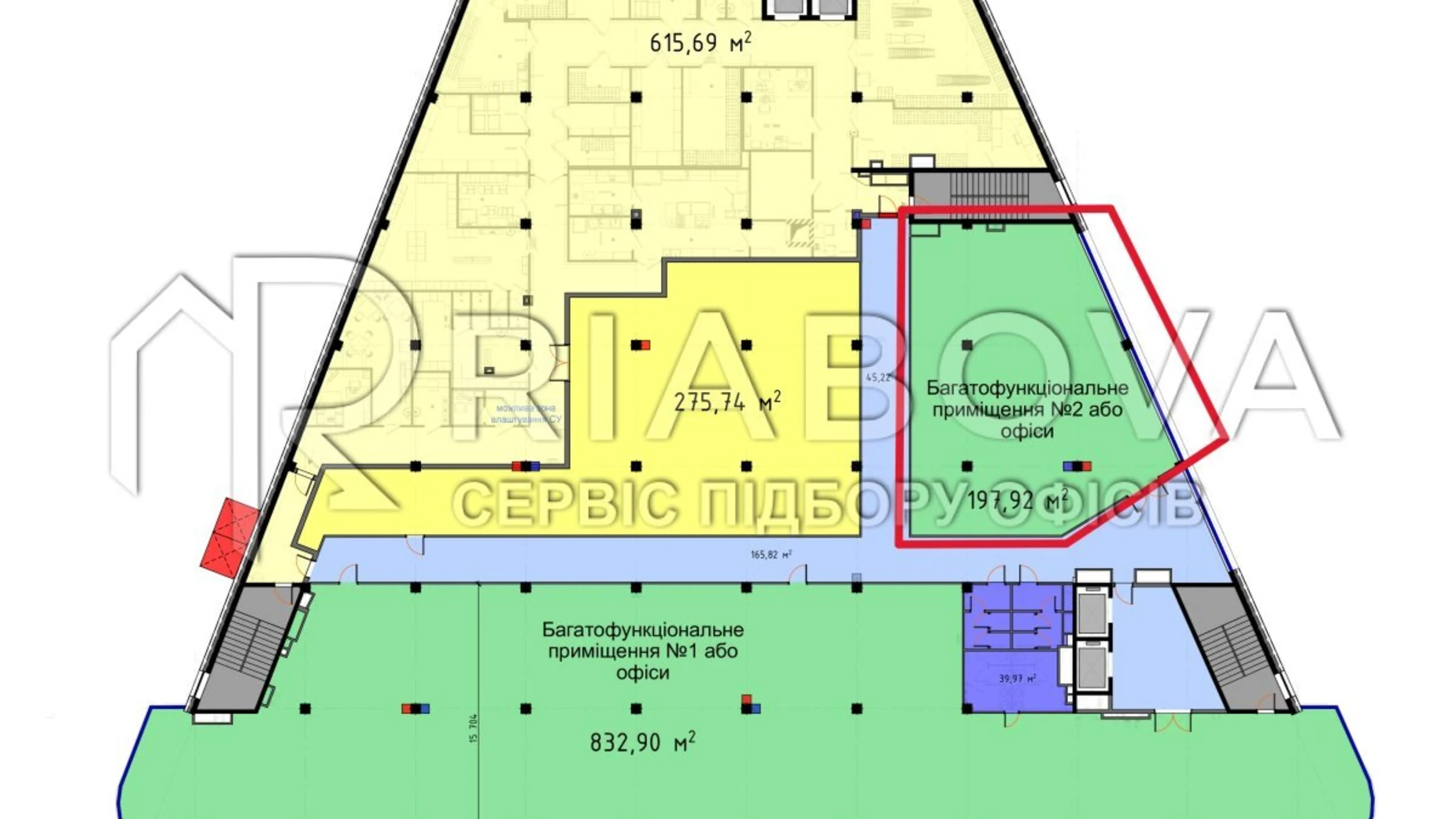 Здається в оренду офіс 197.92 кв. м в бізнес-центрі, цена: 2968 $ - фото 2