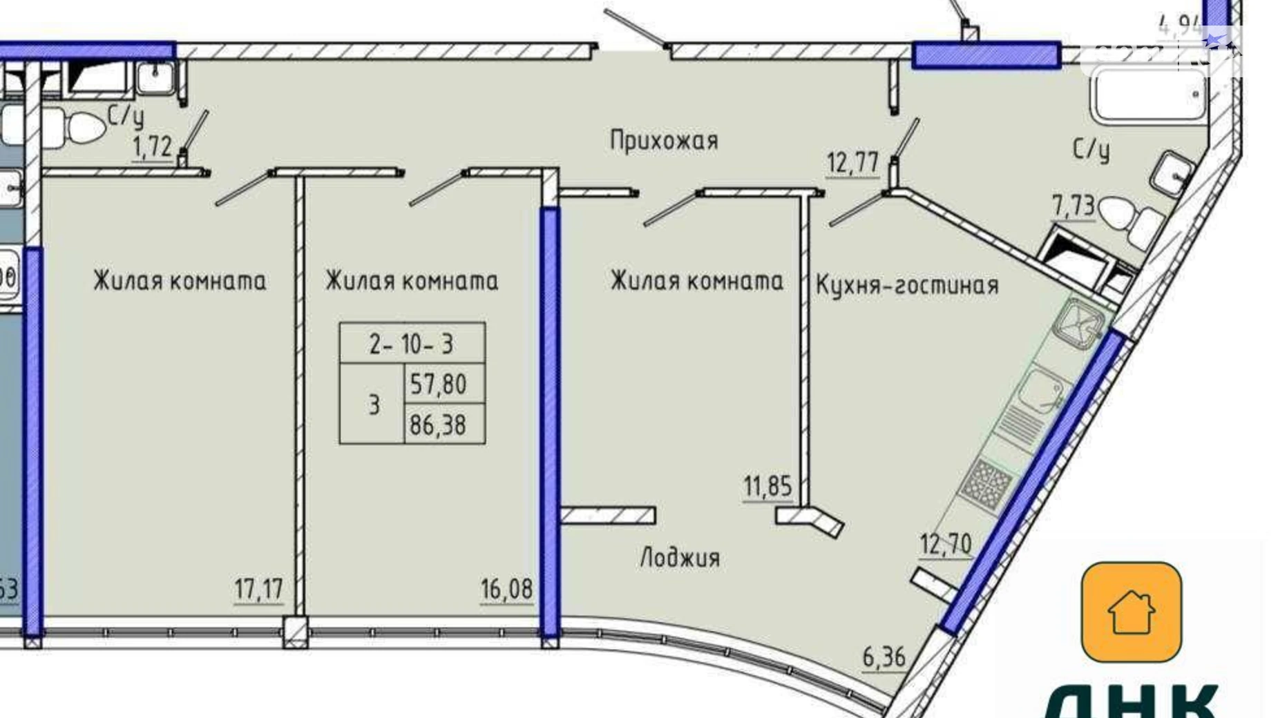 ул. Валерия Самофалова, 16А/6 Приморский Одесса ЖК Сорок пятая жемчужина, цена: 160000 $ - фото 2