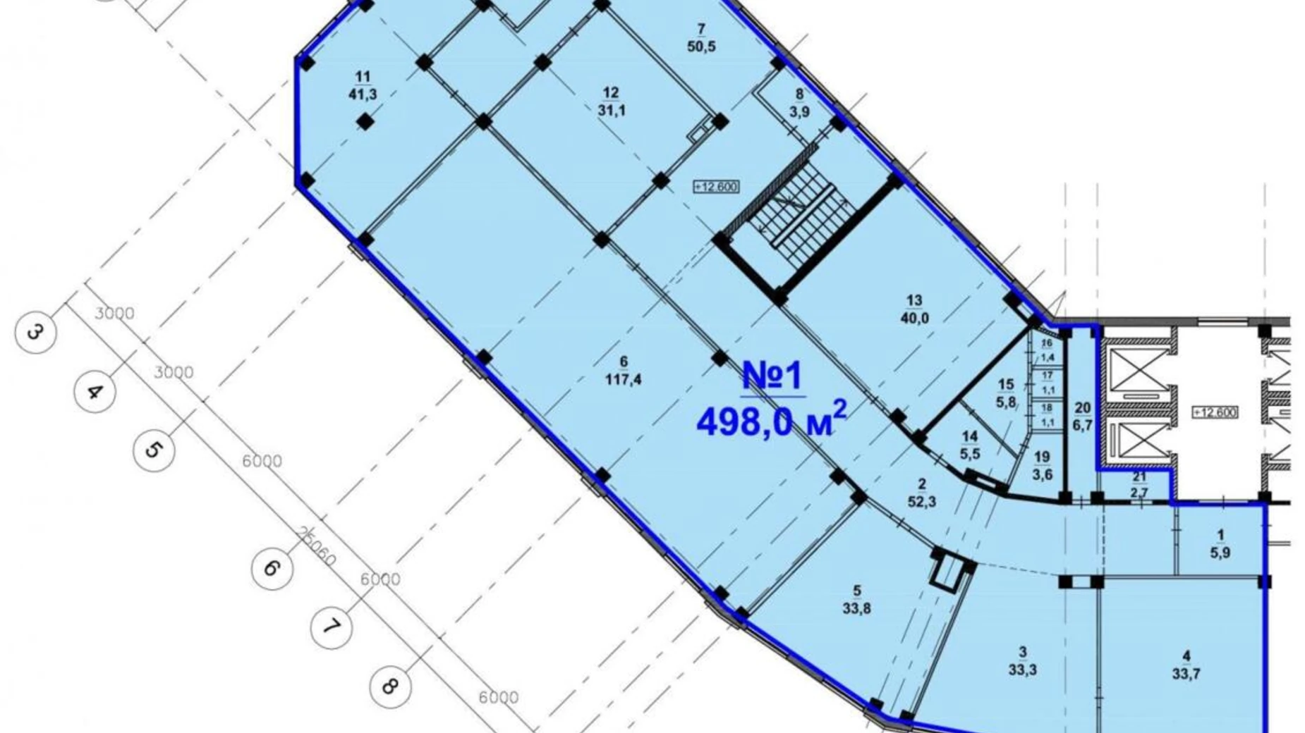 Продается офис 498 кв. м в бизнес-центре, цена: 896400 $ - фото 2