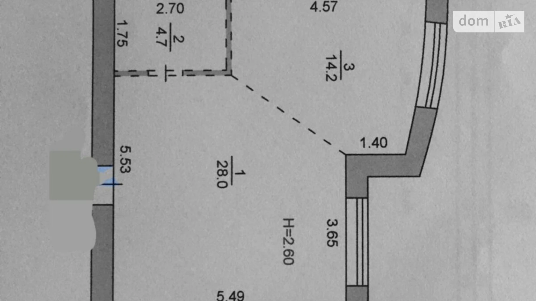 Продається 1-кімнатна квартира 46.9 кв. м у Чорноморську, вул. Парусна - фото 2