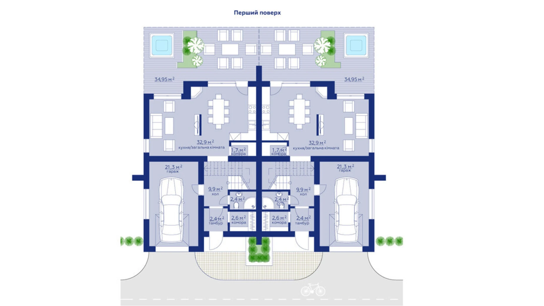 вул. Прийми, 8 Вовчинець КМ City Villa Club, цена: 129960 $ - фото 2