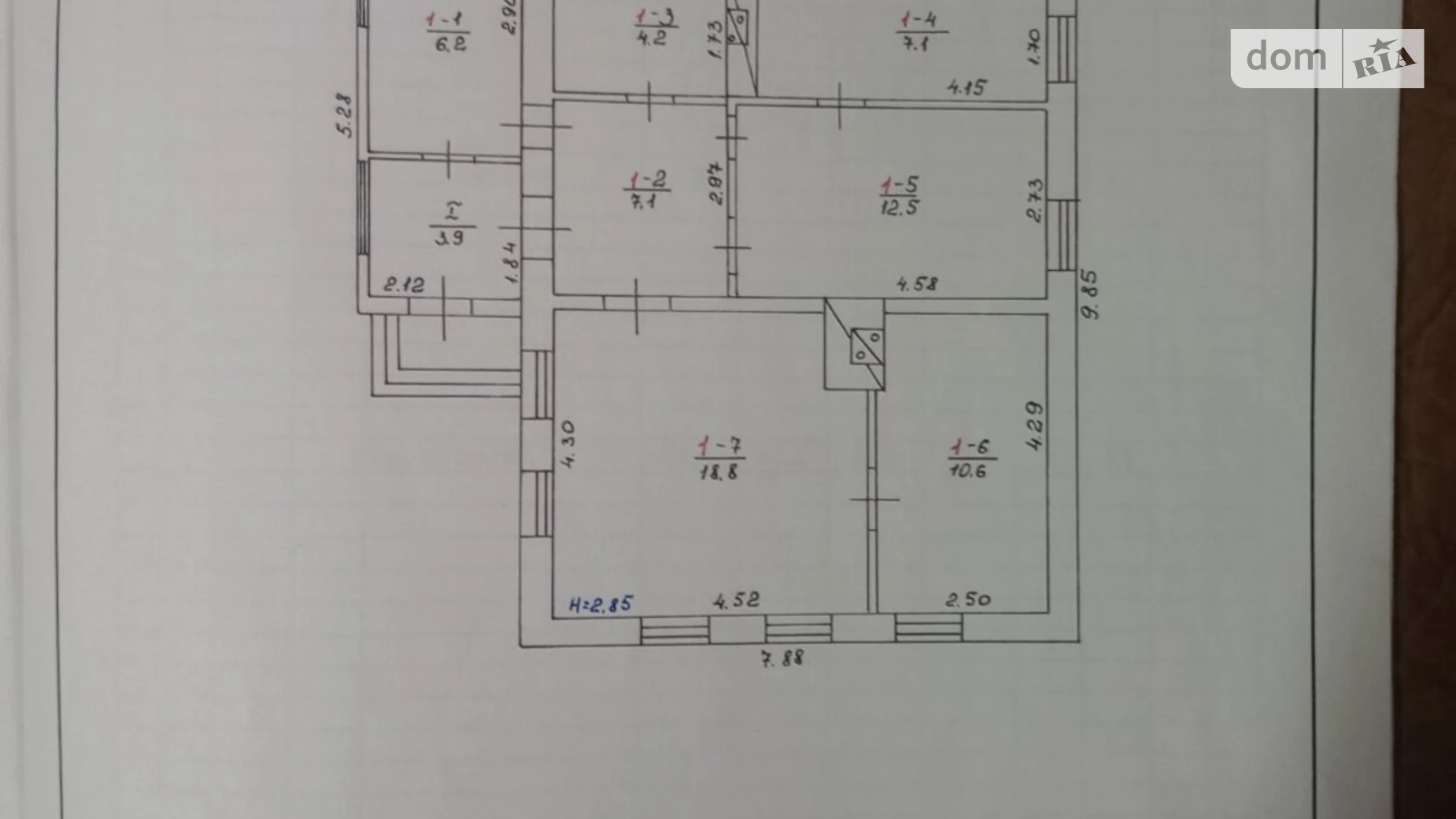 Продается одноэтажный дом 79 кв. м с участком, цена: 15500 $ - фото 2