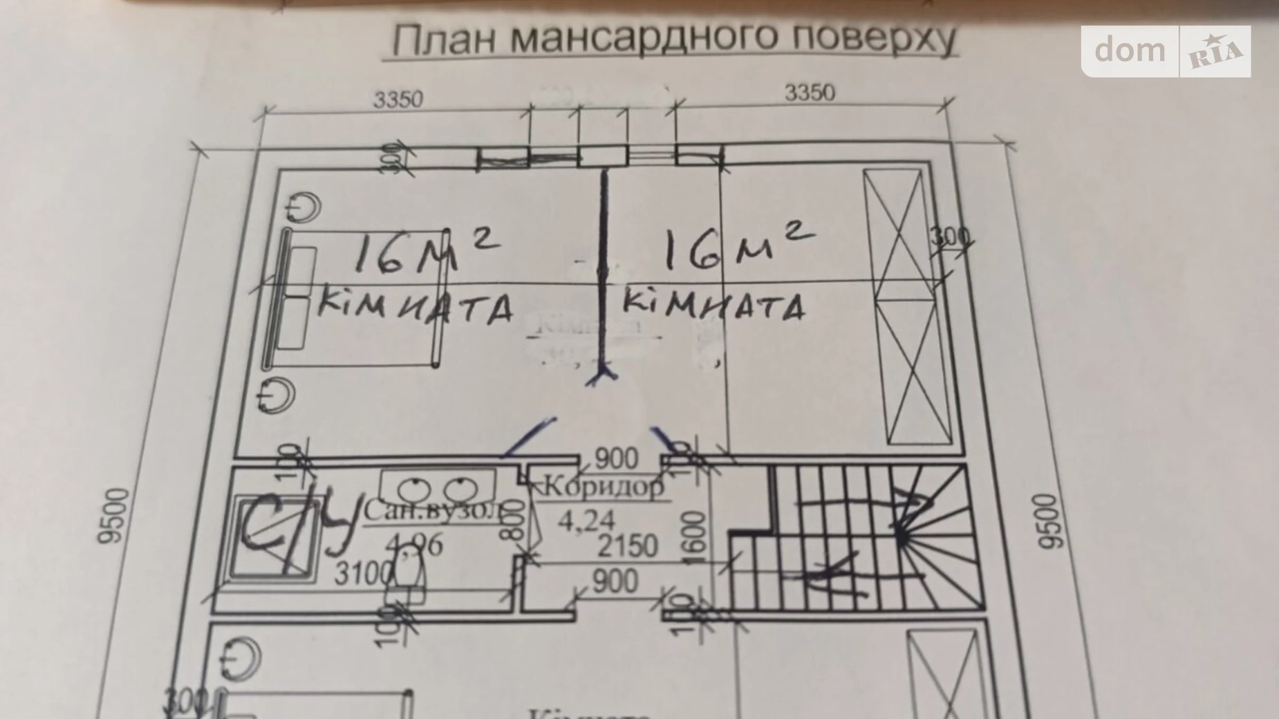 Продается дом на 2 этажа 125 кв. м с подвалом, цена: 75000 $ - фото 4