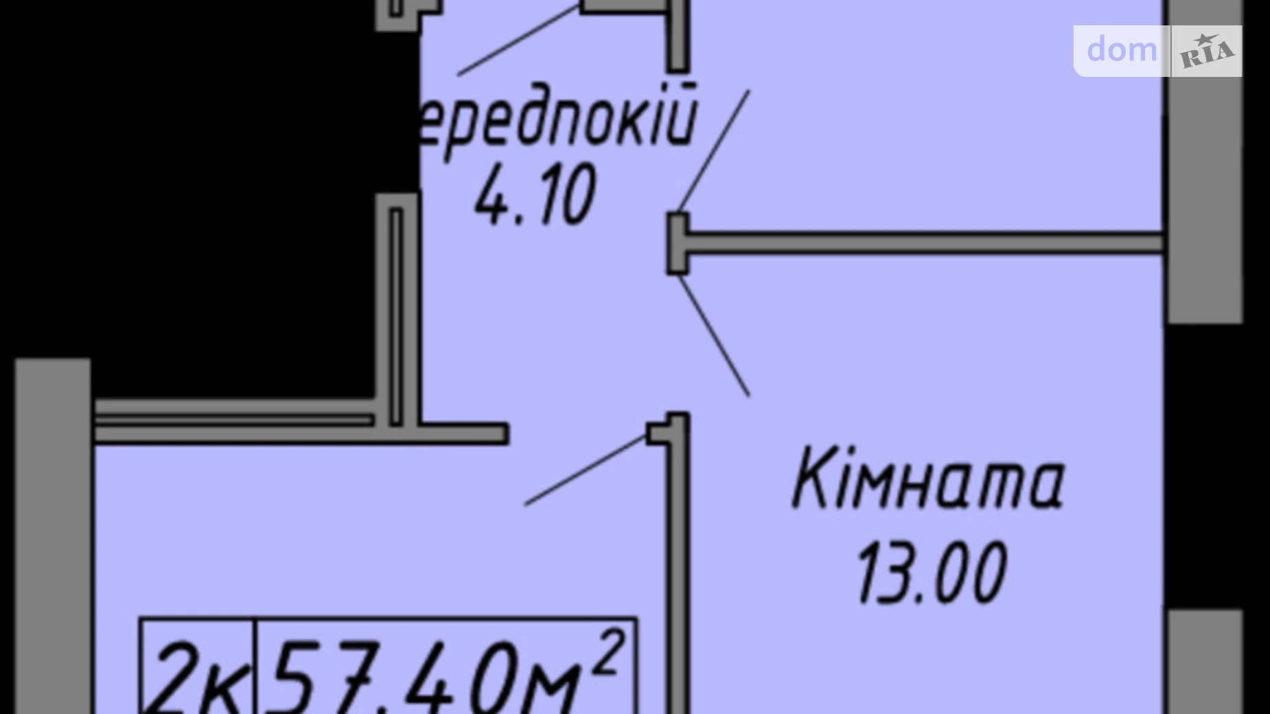 Продается 2-комнатная квартира 57.4 кв. м в Ивано-Франковске, ул. Бандеры Степана - фото 3