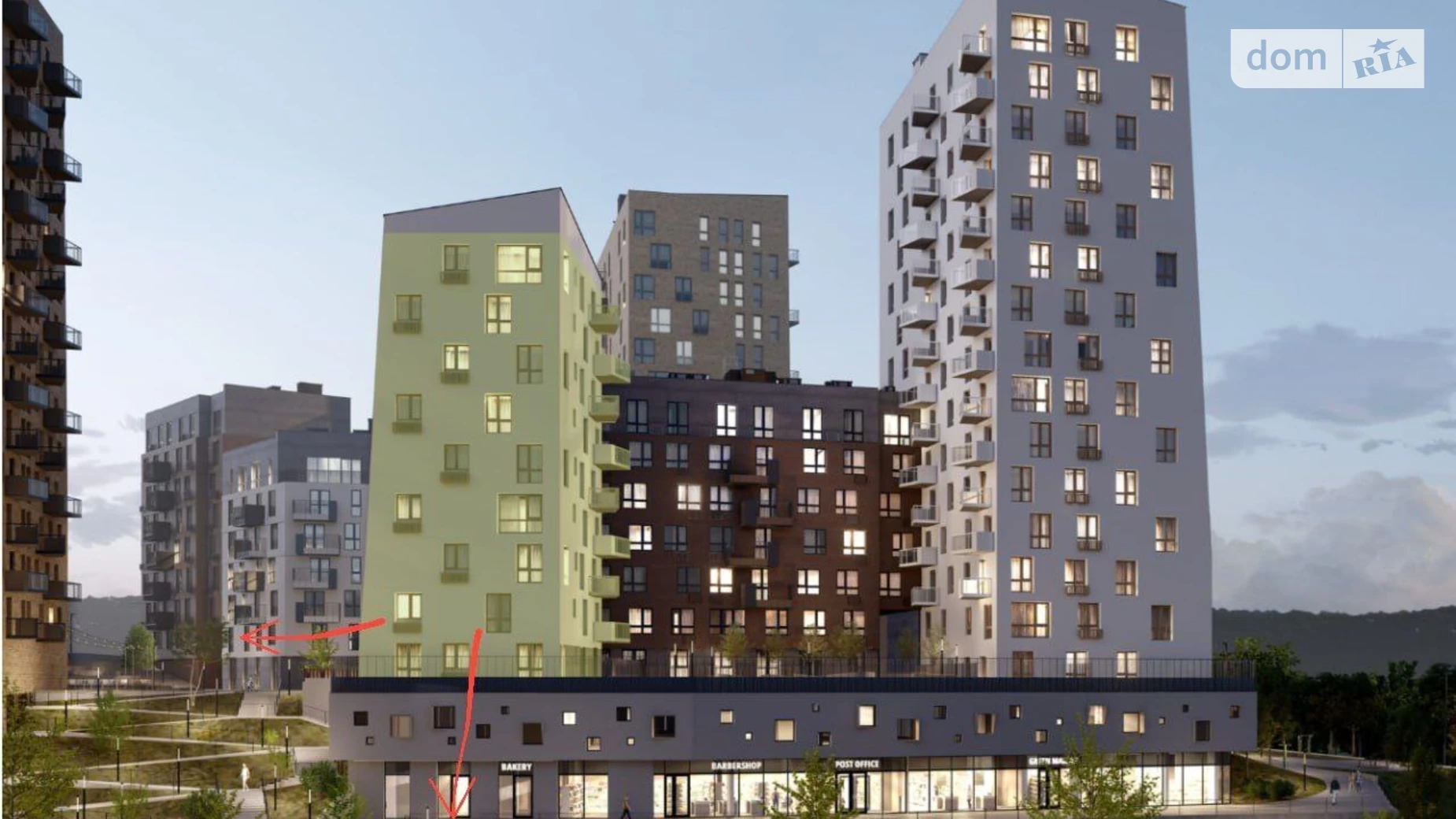 Продается 2-комнатная квартира 74 кв. м в, цена: 107445 $ - фото 2