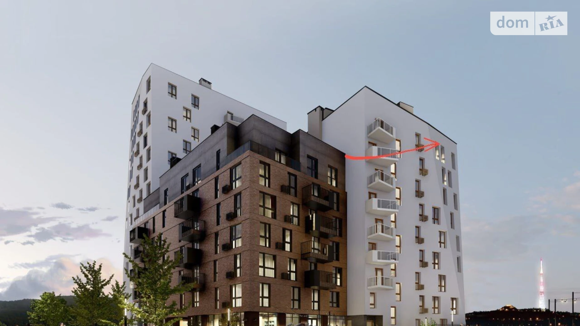 Продается 1-комнатная квартира 38 кв. м в, цена: 58035 $ - фото 3