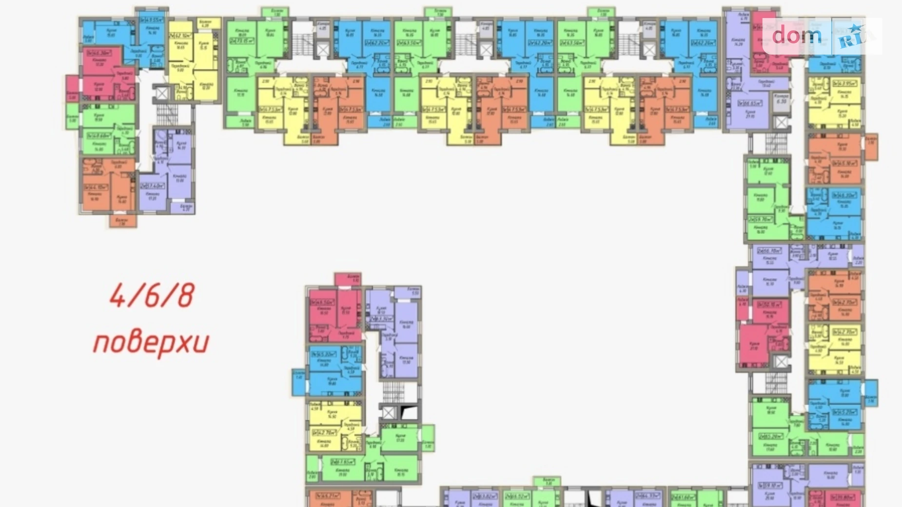 Продается 1-комнатная квартира 49.55 кв. м в Ивано-Франковске, ул. Бандеры Степана - фото 2