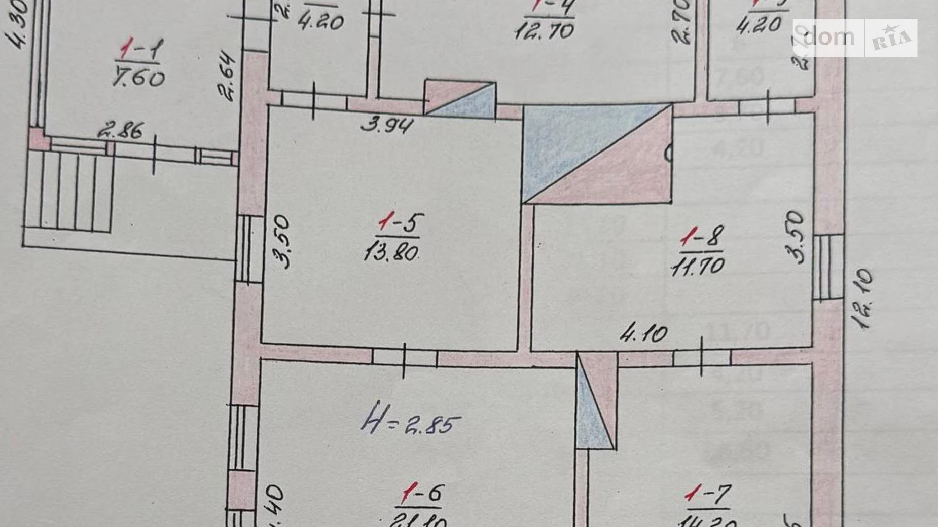 Продається одноповерховий будинок 98.4 кв. м з садом, цена: 12000 $ - фото 4