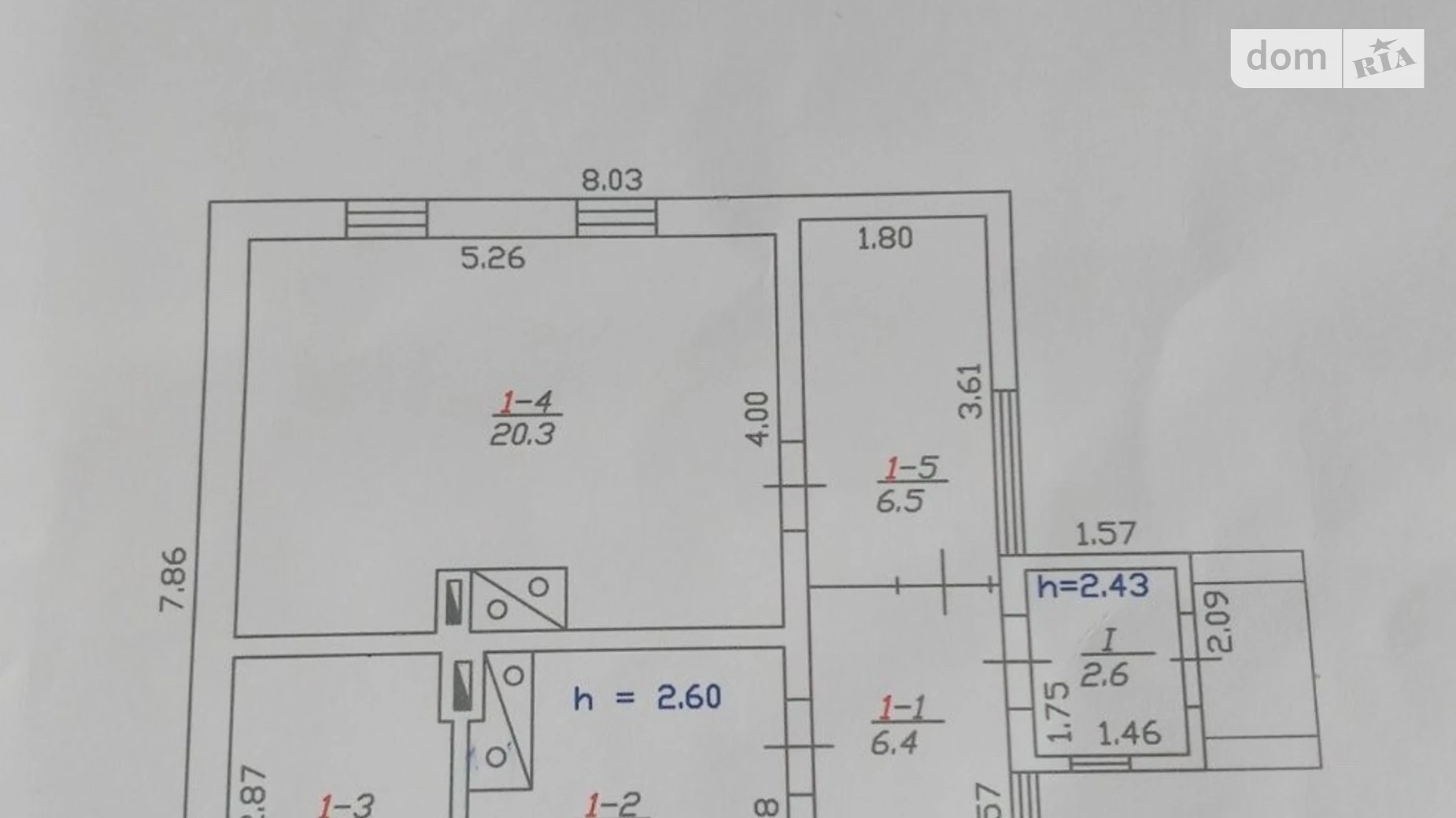 Продается одноэтажный дом 49.8 кв. м с верандой, цена: 24000 $ - фото 2