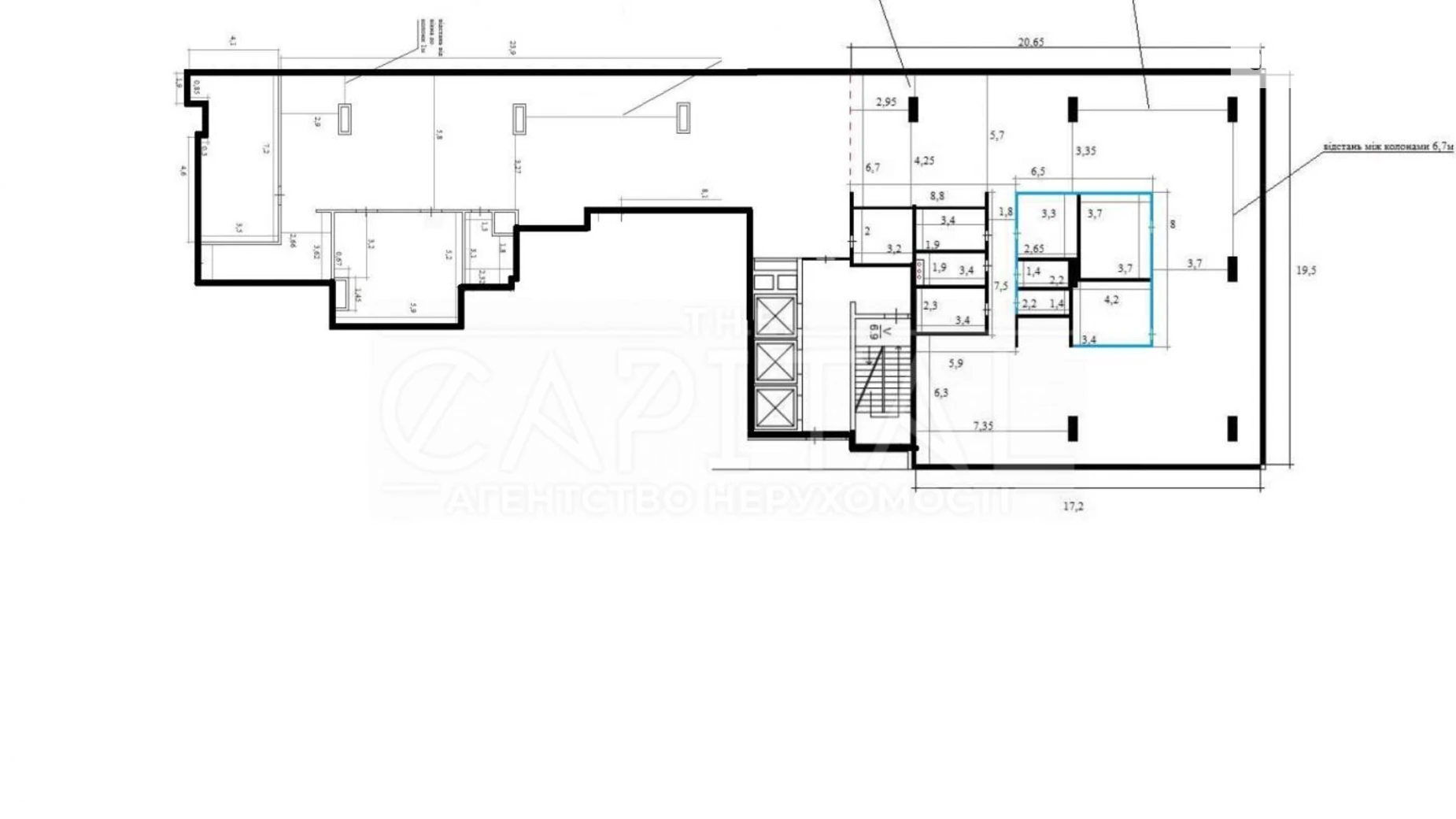 Сдается в аренду офис 307.8 кв. м в бизнес-центре, цена: 13000 $ - фото 5