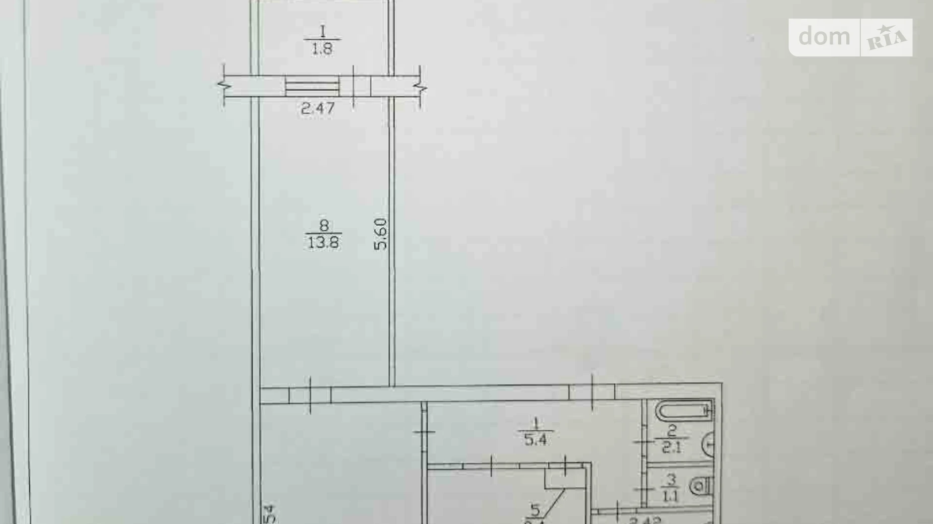 Продается 3-комнатная квартира 62.3 кв. м в Днепре, ул. Кондратюка Юрия - фото 2
