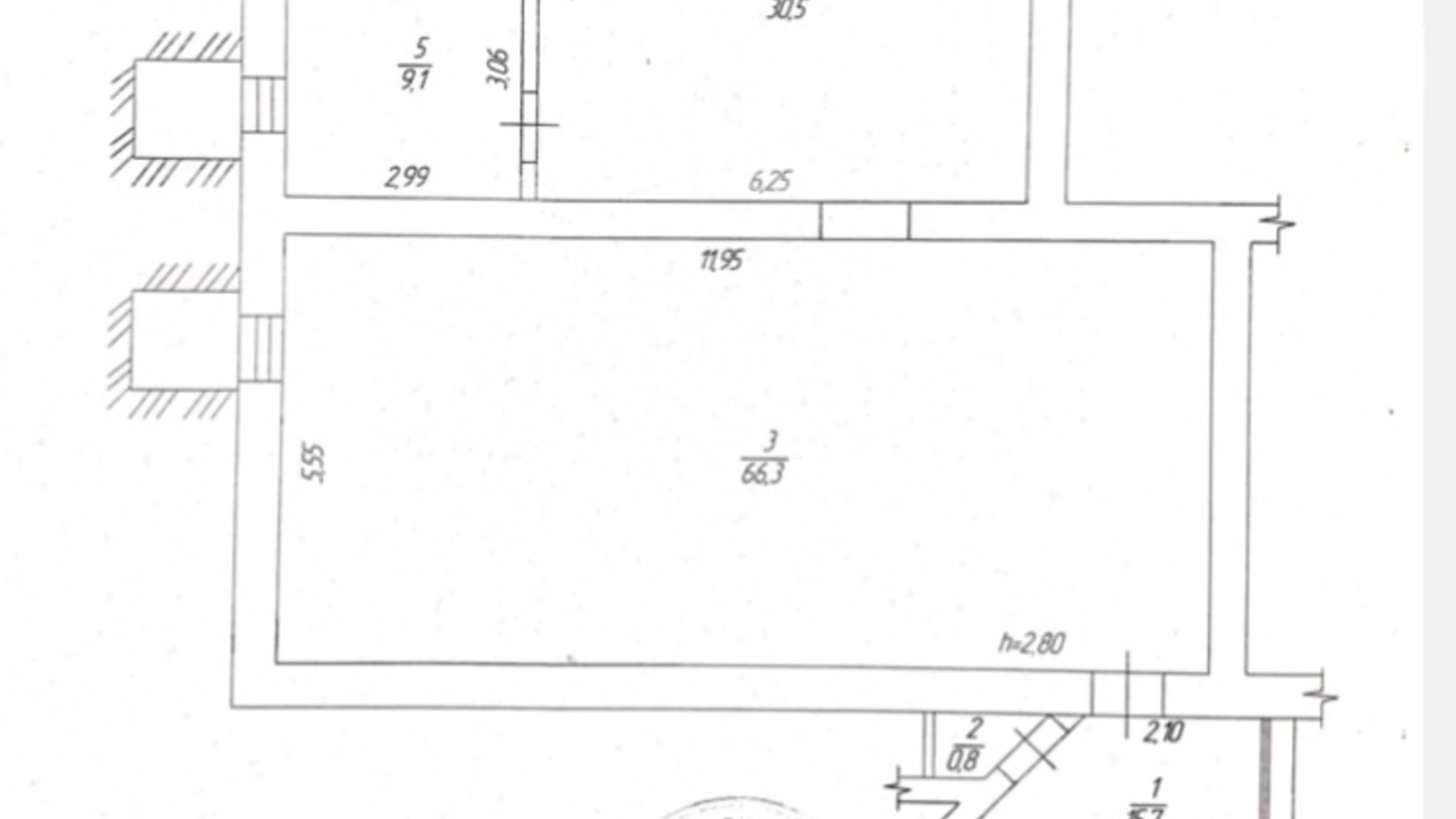Сдается в аренду помещения свободного назначения 130 кв. м в 5-этажном здании, цена: 70000 грн - фото 2