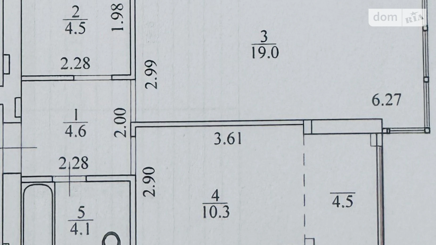 Продается 1-комнатная квартира 47 кв. м в Буче, ул. Бориса Гмыри, 7 - фото 2