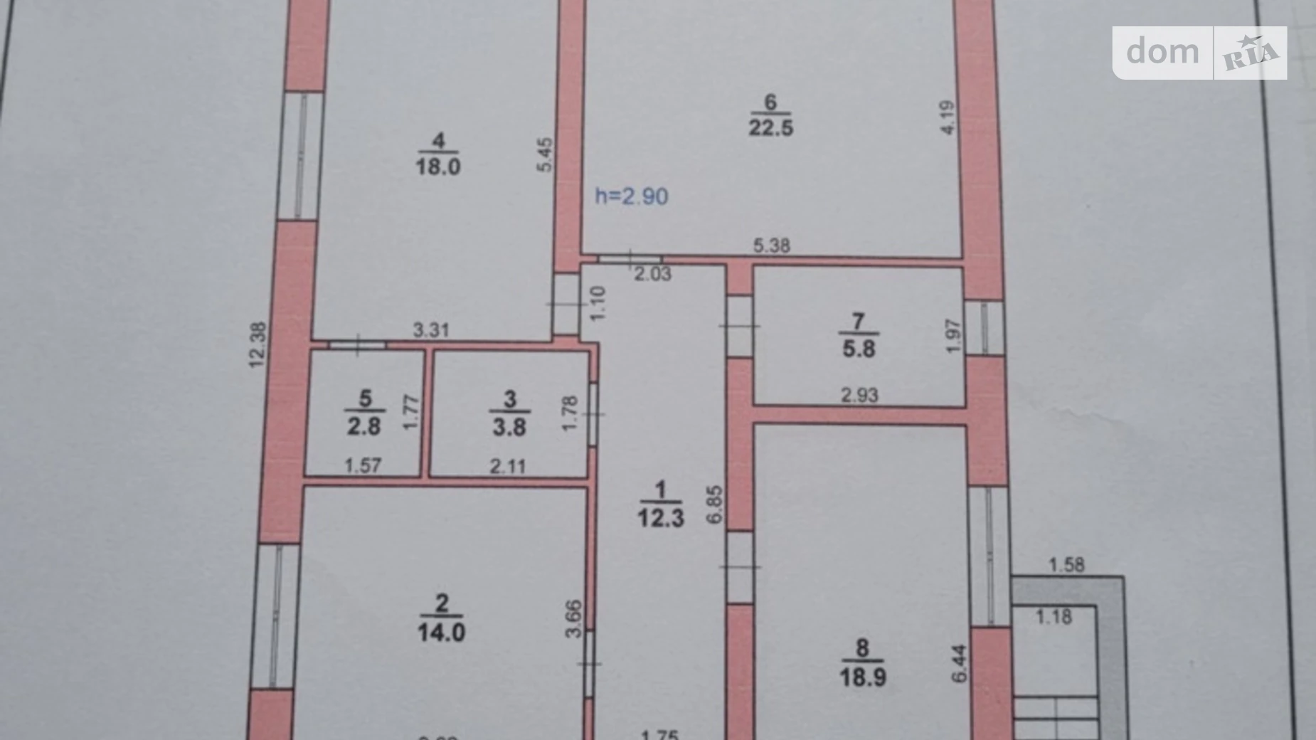 Продается одноэтажный дом 130 кв. м с балконом, цена: 155000 $ - фото 4