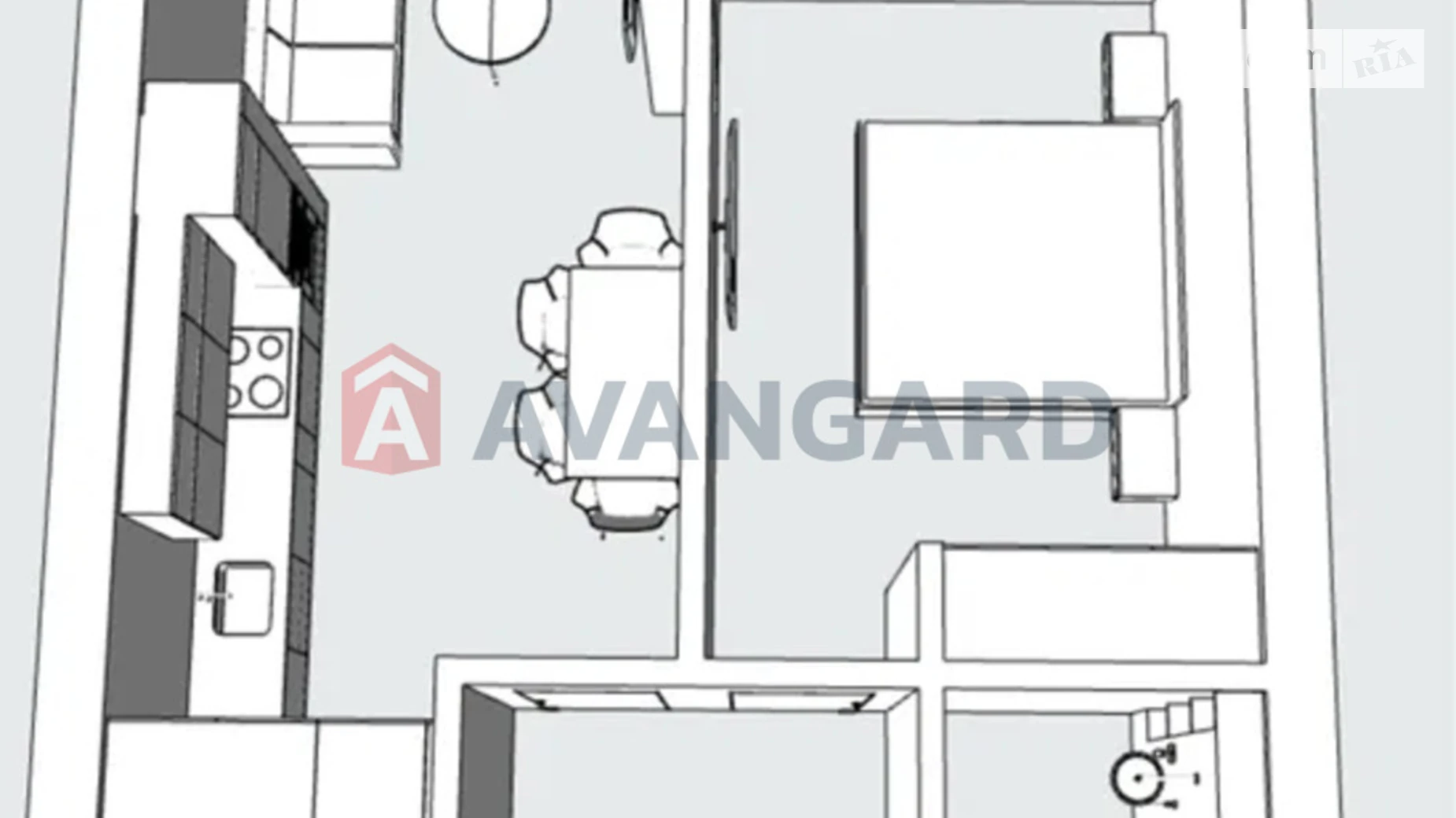 Продается 1-комнатная квартира 53 кв. м в Львове, ул. Зеленая - фото 2