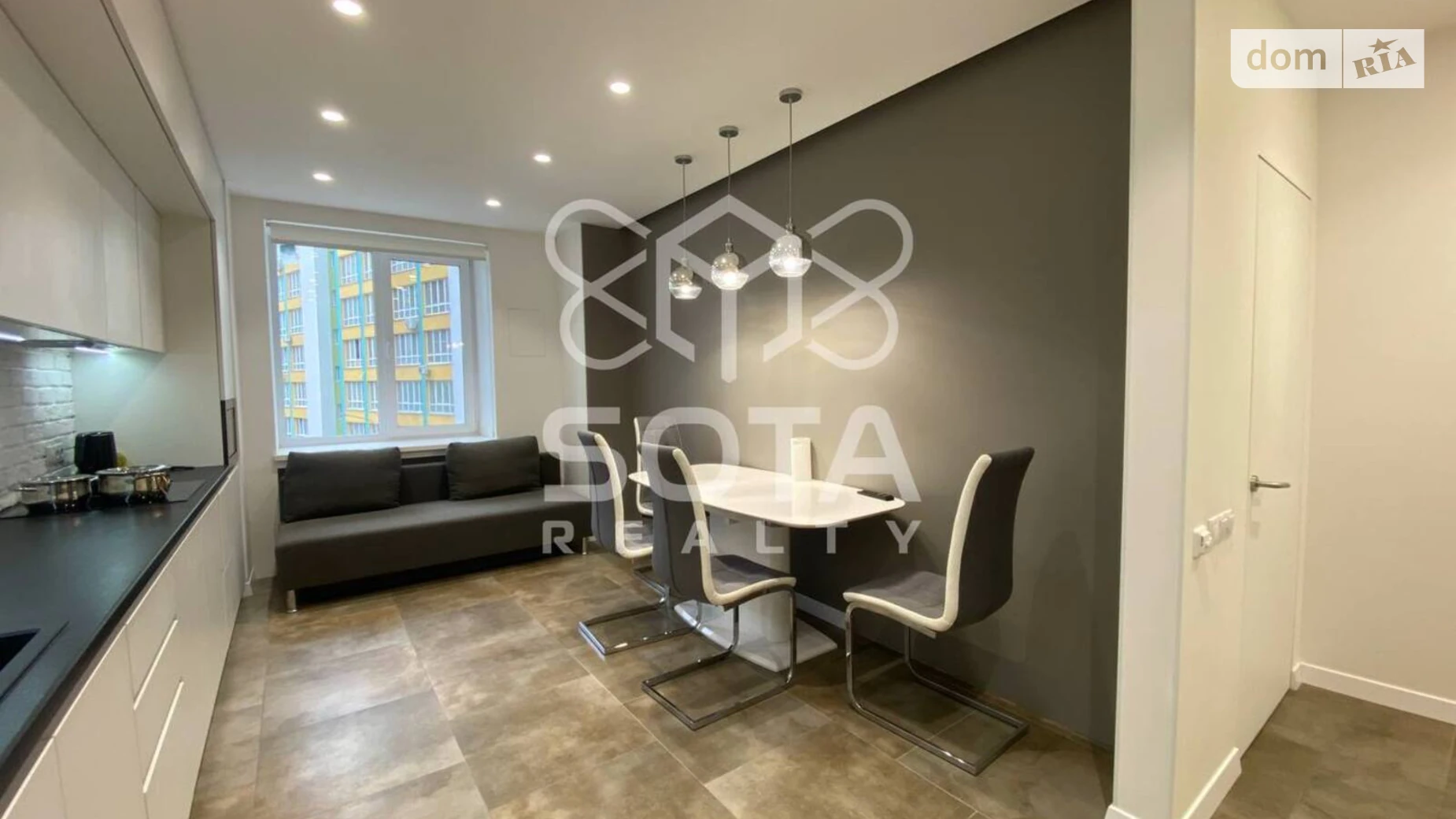 Сдается в аренду 1-комнатная квартира 47.4 кв. м в, цена: 22000 грн - фото 2