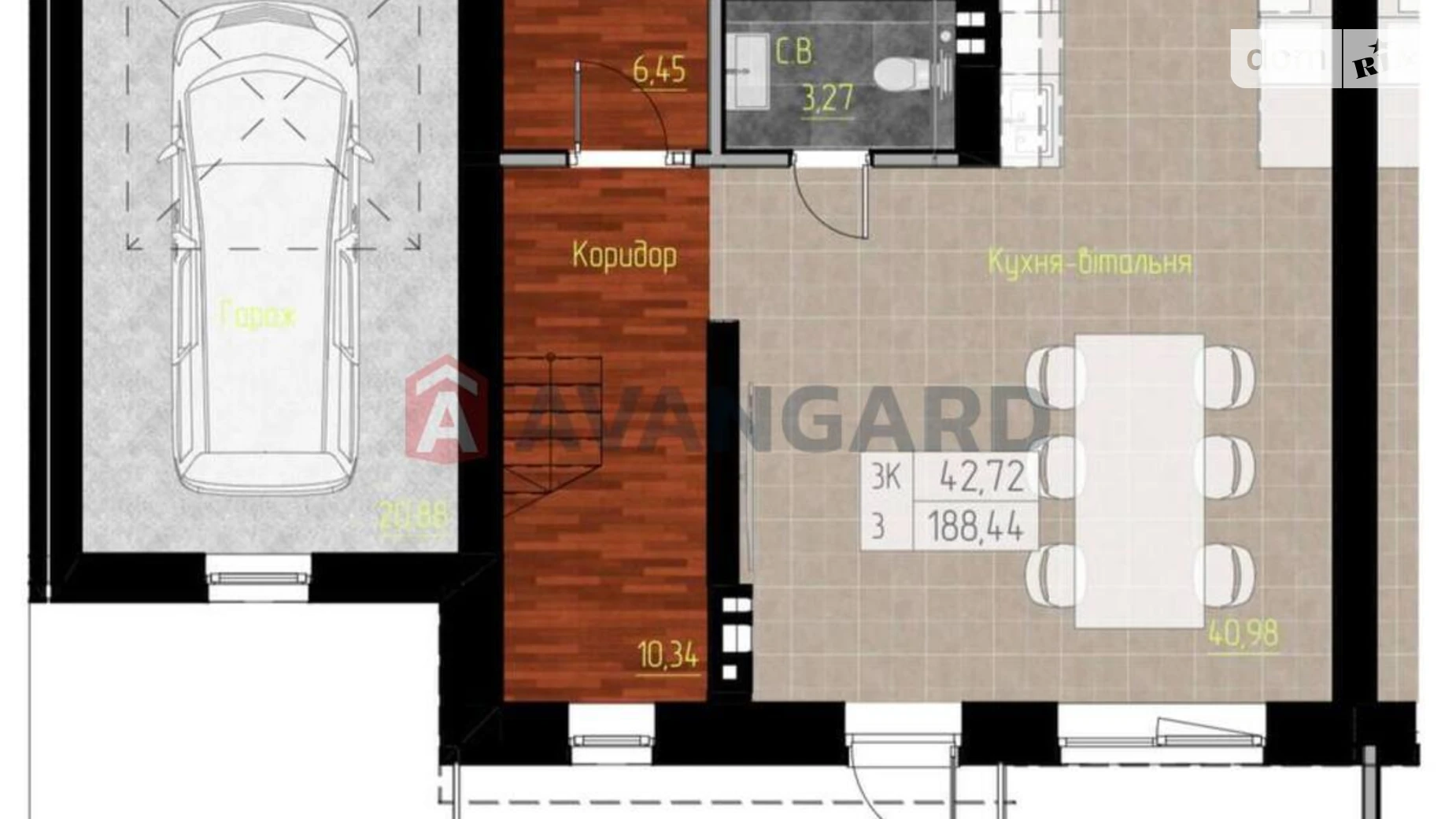 Продается дом на 2 этажа 165 кв. м с мансардой, цена: 181500 $ - фото 2