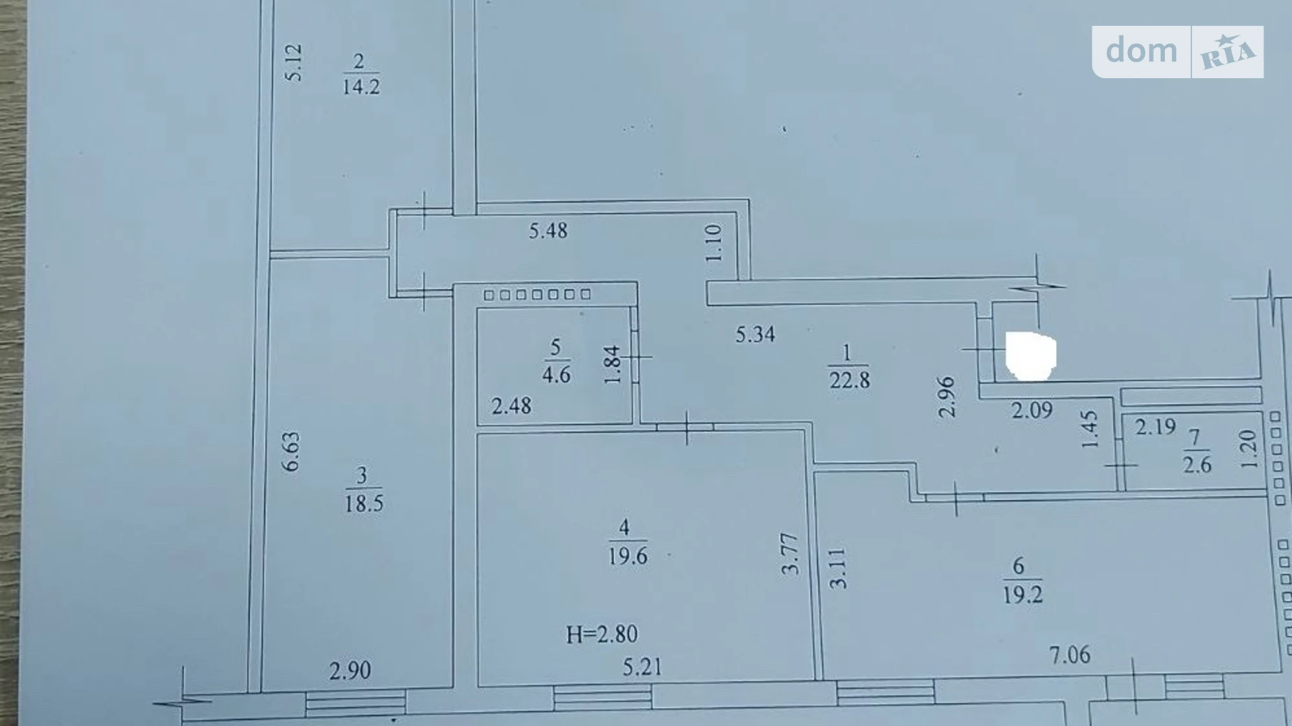Продається 3-кімнатна квартира 109.3 кв. м у Харкові, вул. Франківська, 10 - фото 3