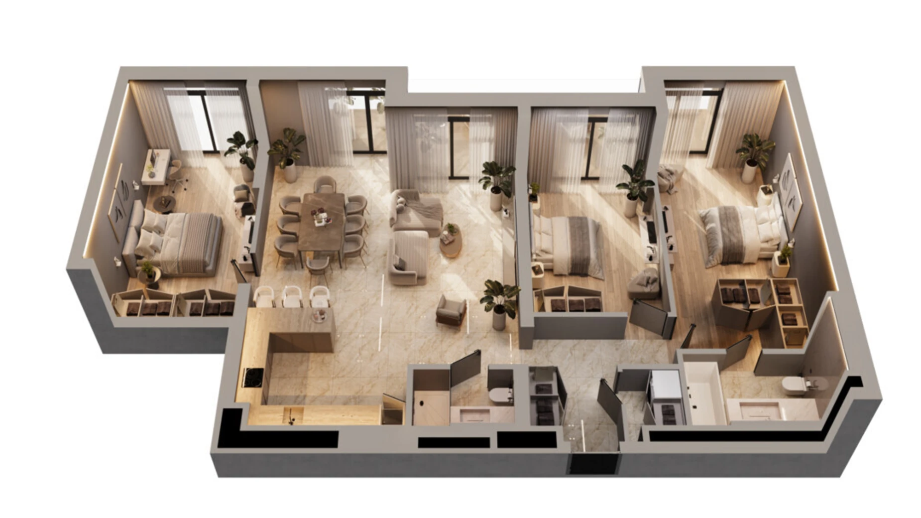 Продается 3-комнатная квартира 113.53 кв. м в Львове, ул. Китайская - фото 2