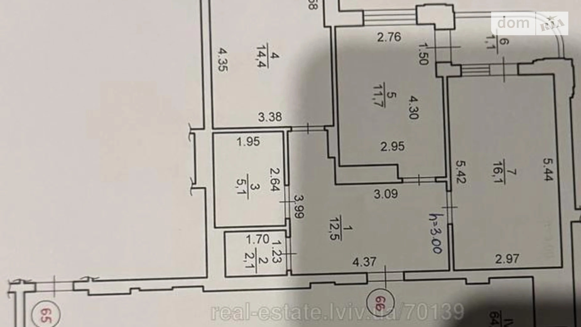 Продается 2-комнатная квартира 65 кв. м в Львове, просп. Черновола Вячеслава - фото 2