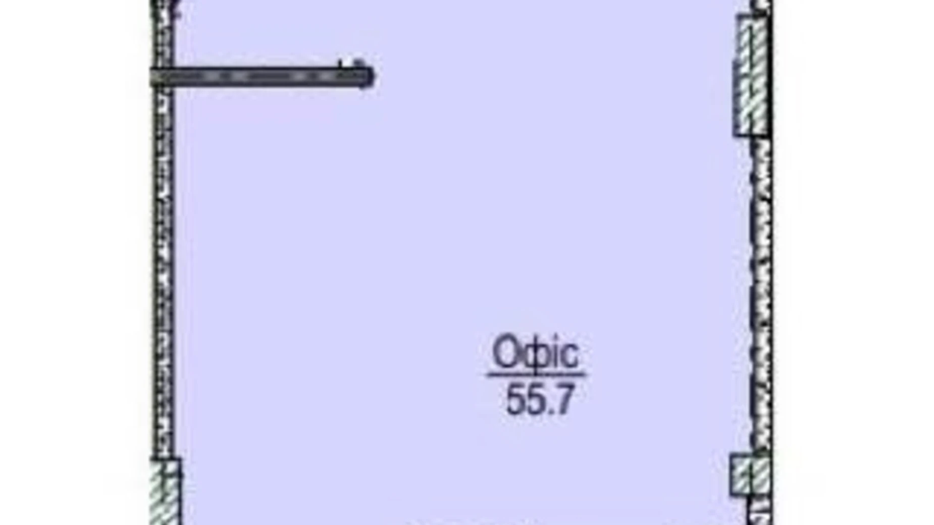 Продается офис 55.7 кв. м в бизнес-центре, цена: 66840 $ - фото 2