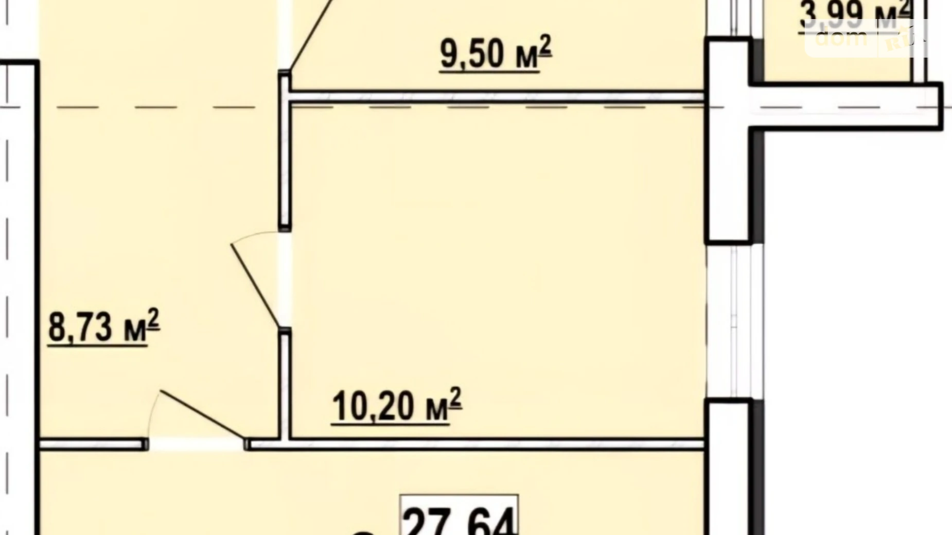 Продается 2-комнатная квартира 53.4 кв. м в Харькове, ул. Мира, 43 - фото 2
