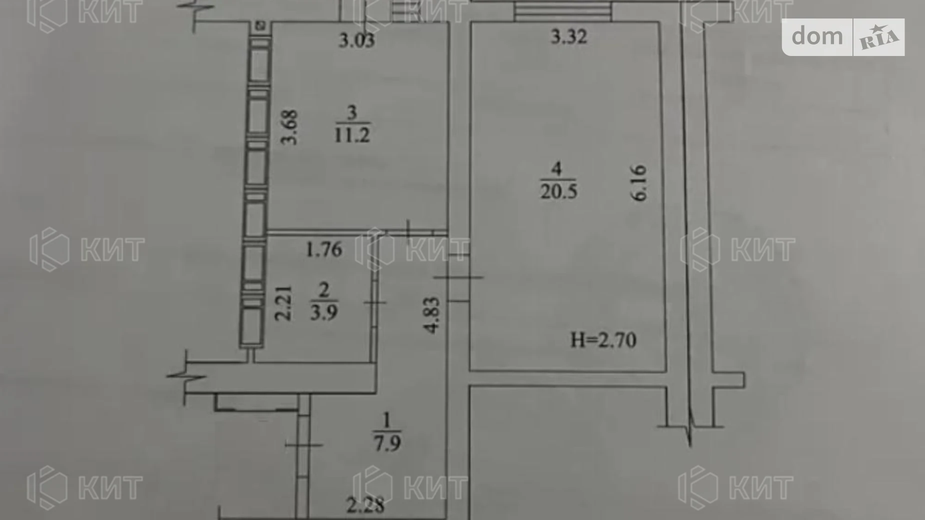 Продается 1-комнатная квартира 46 кв. м в Харькове, ул. Заливная, 10 - фото 2