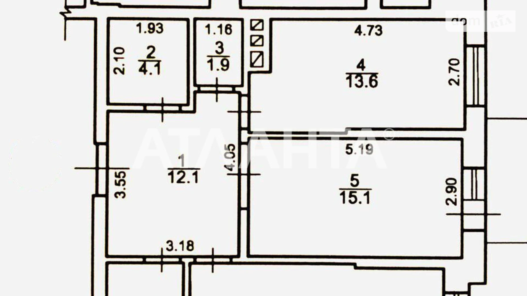 Продається 2-кімнатна квартира 71.7 кв. м у Одесі, вул. Люстдорфська дорога - фото 4