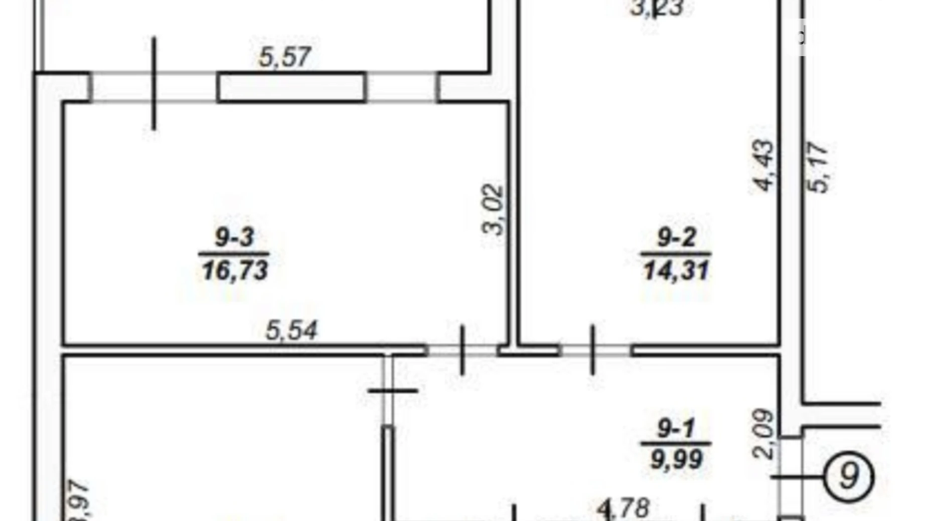 Продается 2-комнатная квартира 85.75 кв. м в Ужгороде, ул. Николая Бобяка, 1А - фото 2