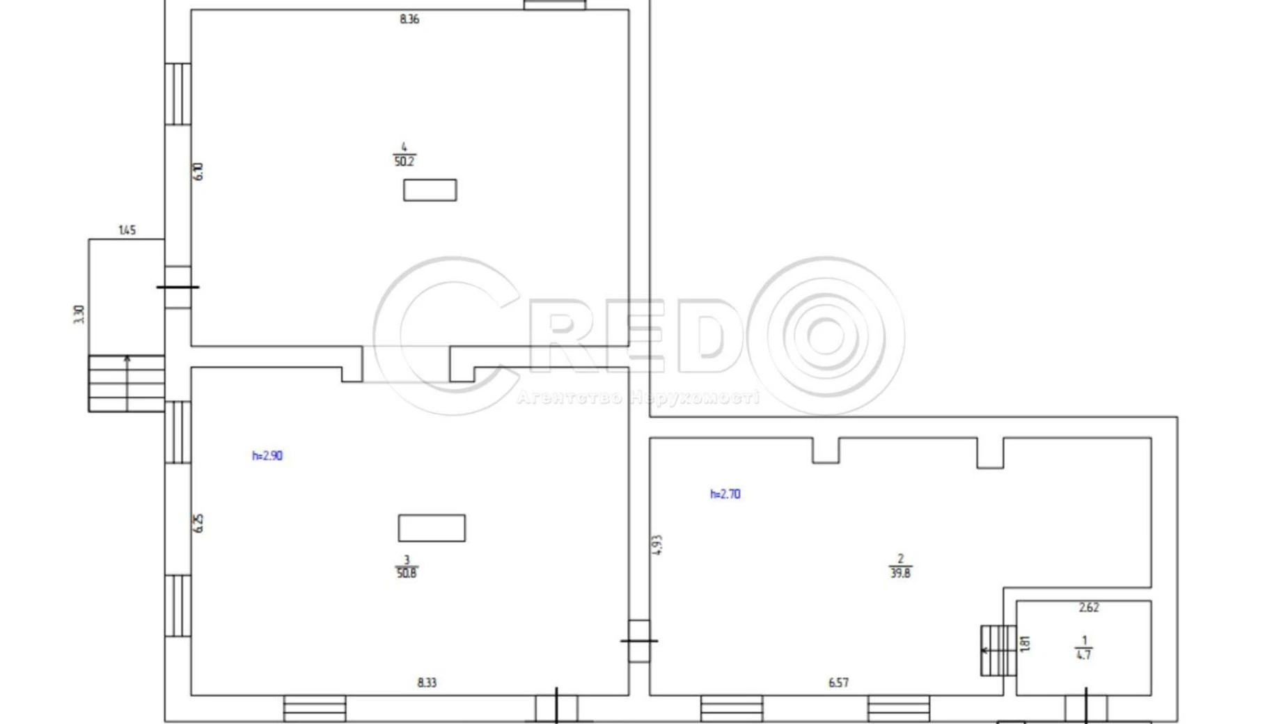 Сдается в аренду помещения свободного назначения 145.5 кв. м в 5-этажном здании, цена: 58000 грн - фото 2