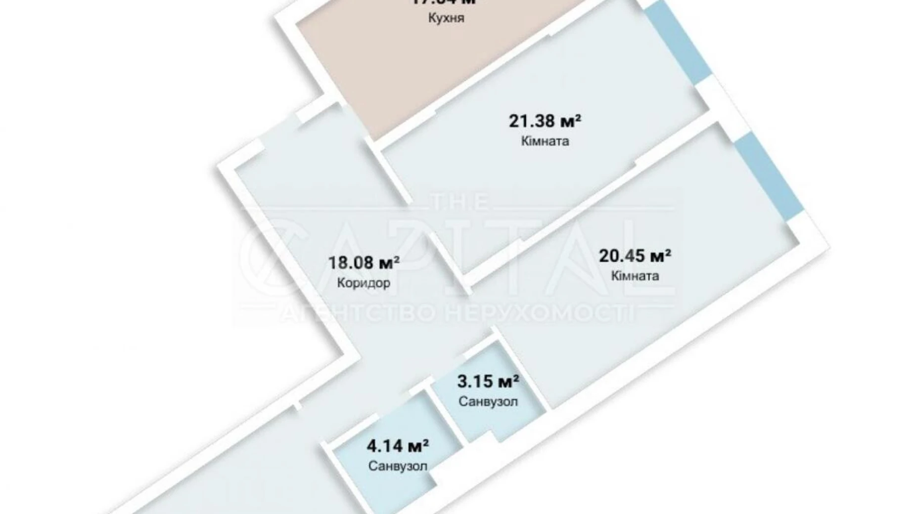 Продается 3-комнатная квартира 106.2 кв. м в Киеве, ул. Бульварно-Кудрявская(Воровского) - фото 2