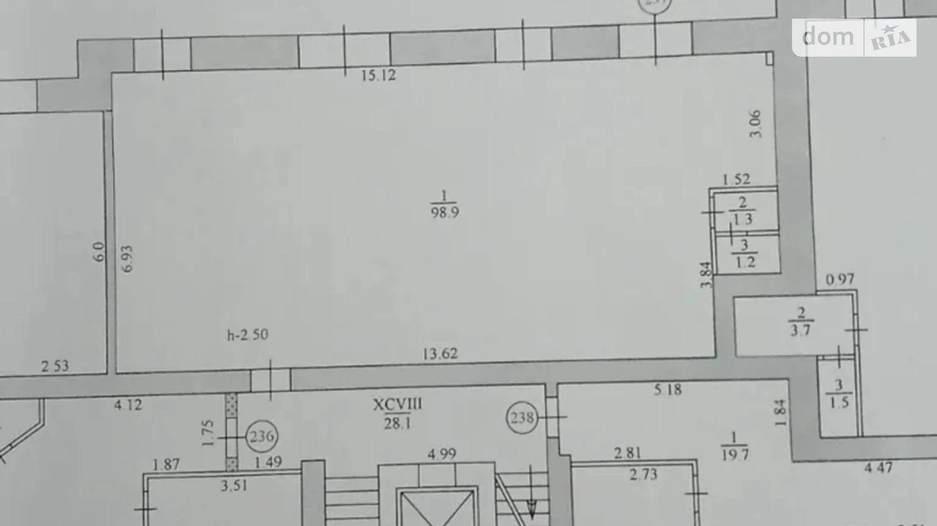 Продається приміщення вільного призначення 101.4 кв. м в 10-поверховій будівлі, цена: 41500 $ - фото 2