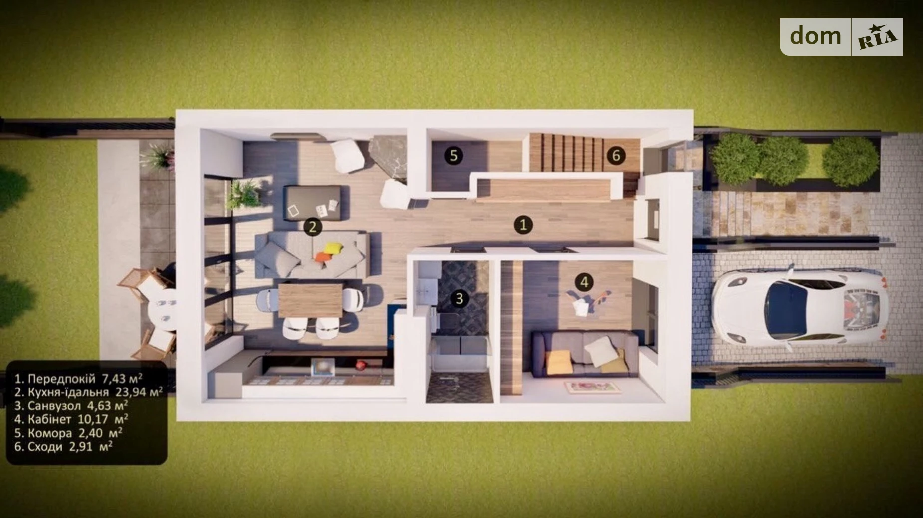 ул. Коновальца Буча ЖК Park Residence 3, цена: 105000 $ - фото 4