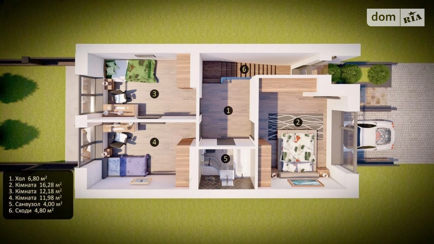 ул. Коновальца Буча ЖК Park Residence 3, цена: 105000 $ - фото 5