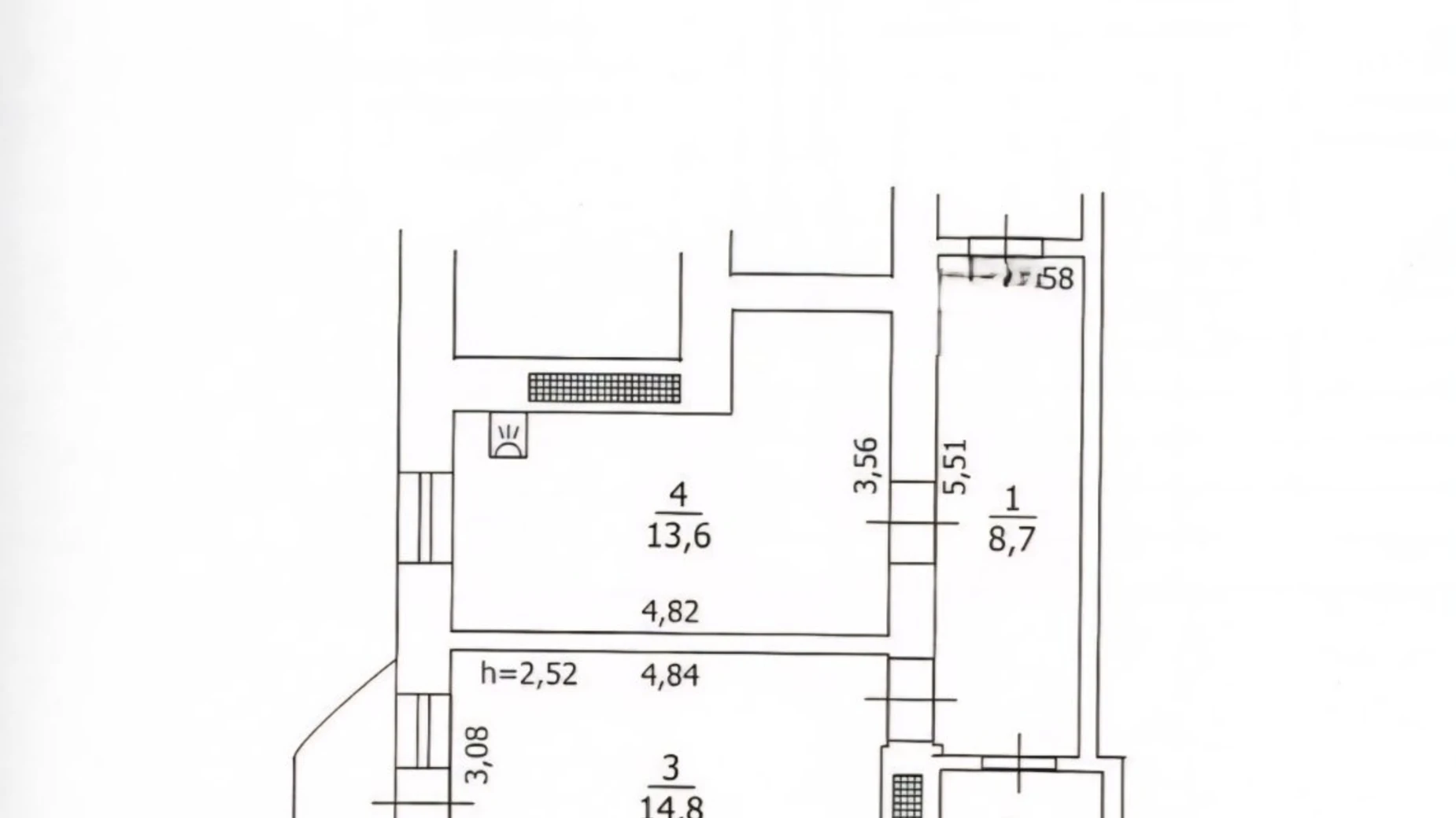 Продається 1-кімнатна квартира 41.4 кв. м у Борисполі, вул. Головатого, 76 - фото 3