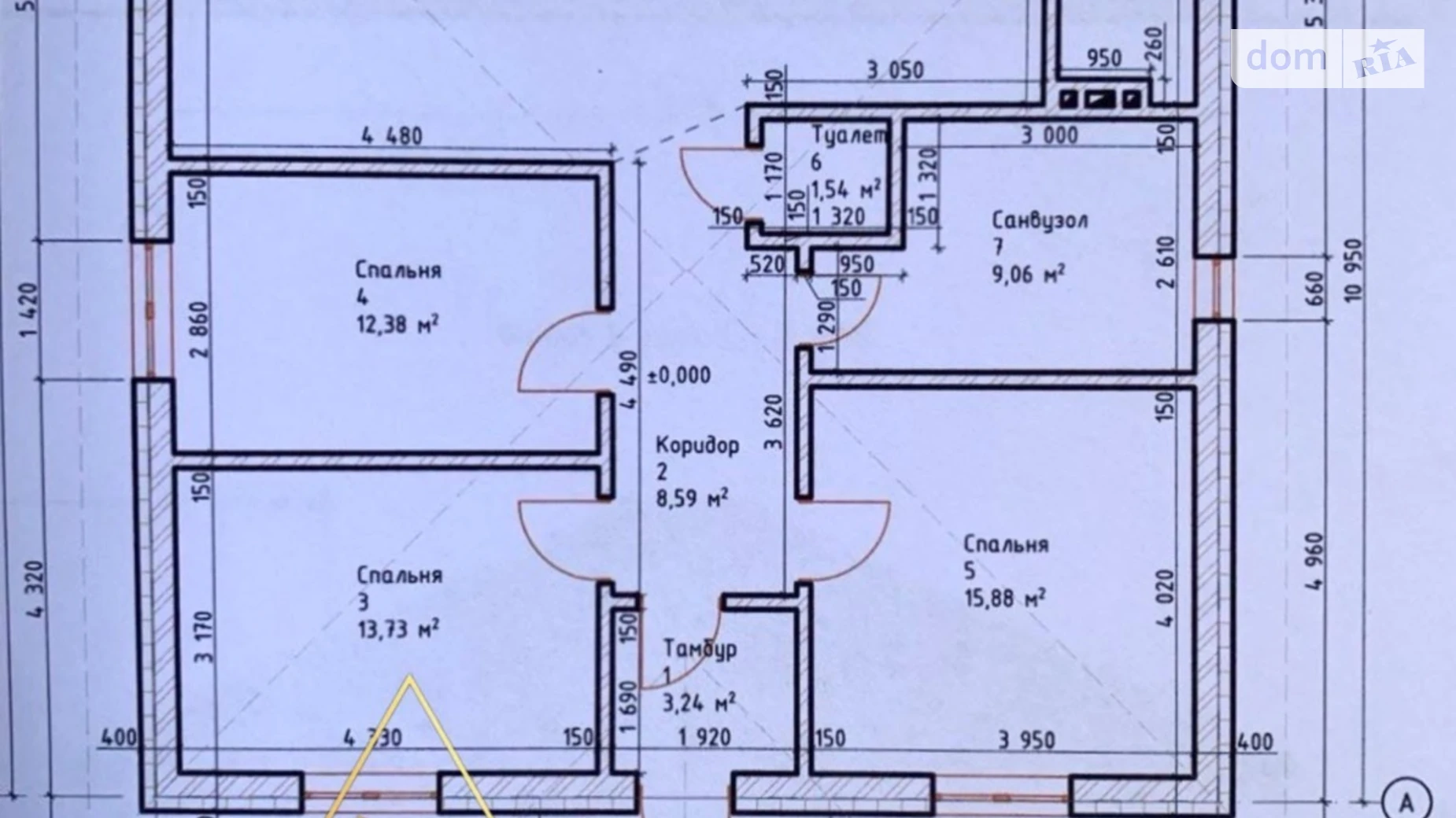 Продается одноэтажный дом 103 кв. м с мансардой, цена: 71000 $ - фото 5