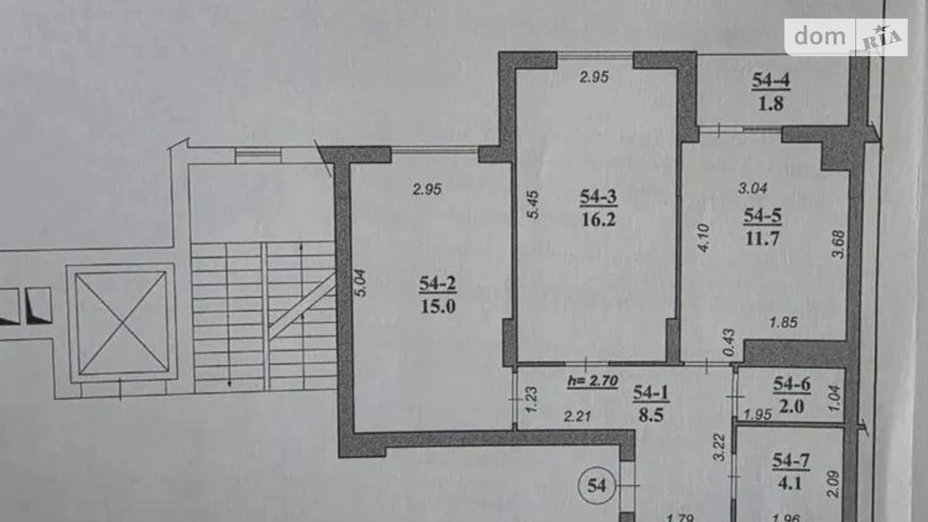 Продается 2-комнатная квартира 59.3 кв. м в Брюховичах, ул. Курортный Проезд - фото 2