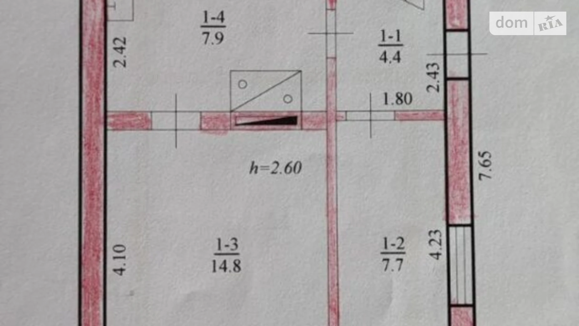 Продается дом на 2 этажа 65 кв. м с бассейном, цена: 20000 $ - фото 5