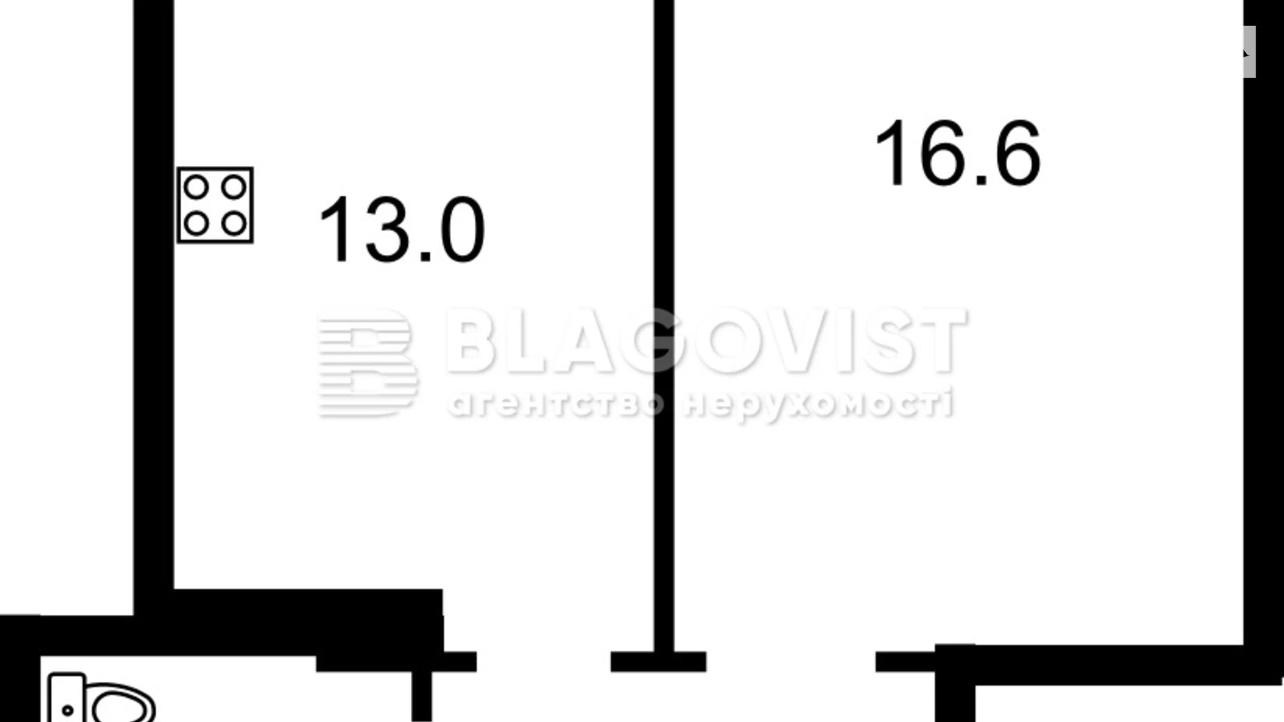Продается 1-комнатная квартира 42.4 кв. м в Киеве, цена: 70000 $ - фото 5