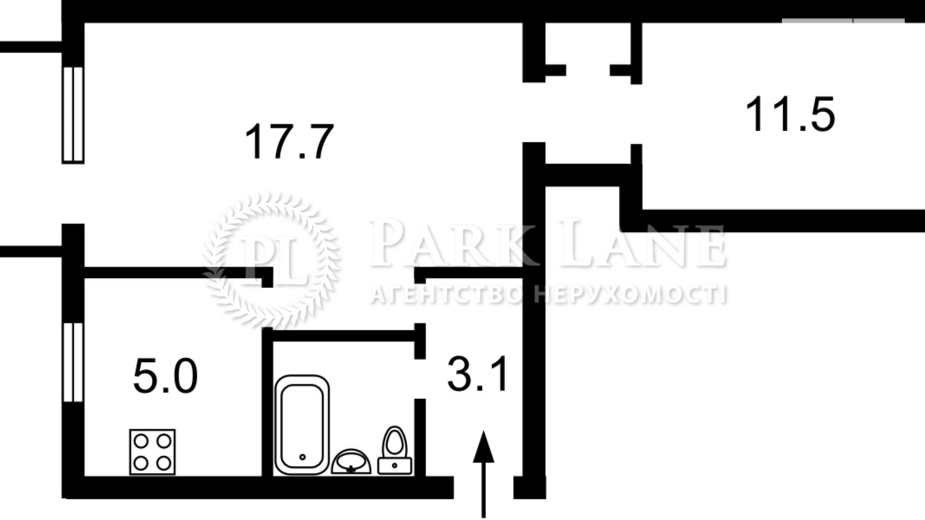 Продается 2-комнатная квартира 41.1 кв. м в Киеве, бул. Марии Приймаченко(Лихачева), 8Б - фото 3