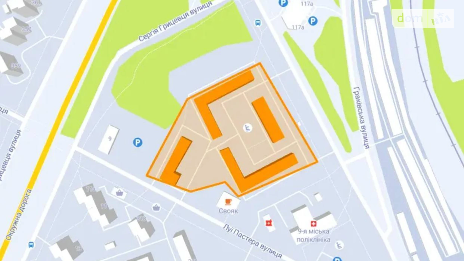 Продается 1-комнатная квартира 49.1 кв. м в Харькове - фото 2