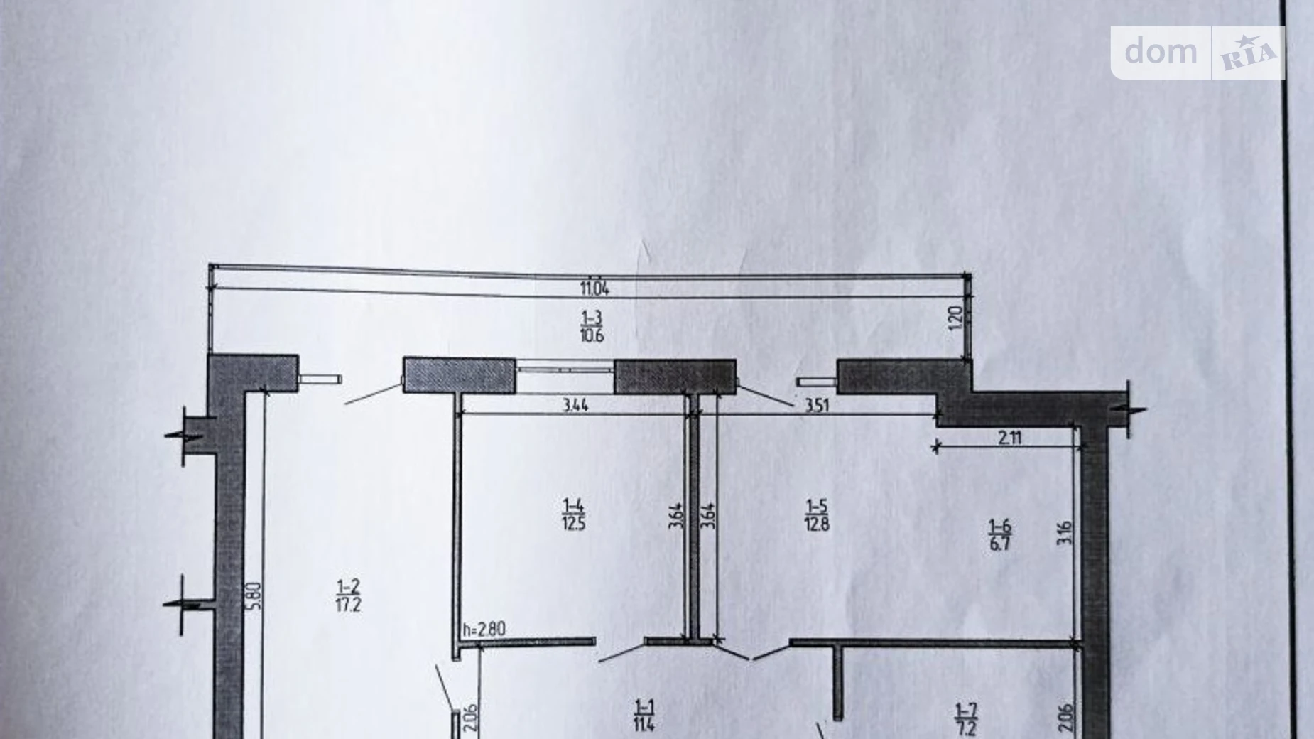 Продается 2-комнатная квартира 78.4 кв. м в Хмельницком, цена: 47000 $ - фото 2